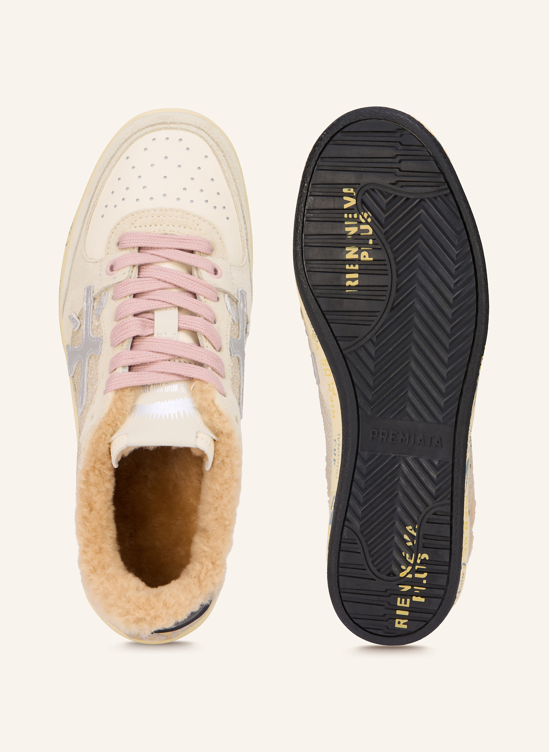 Thumbnail - Premiata Sneaker Clay rosa