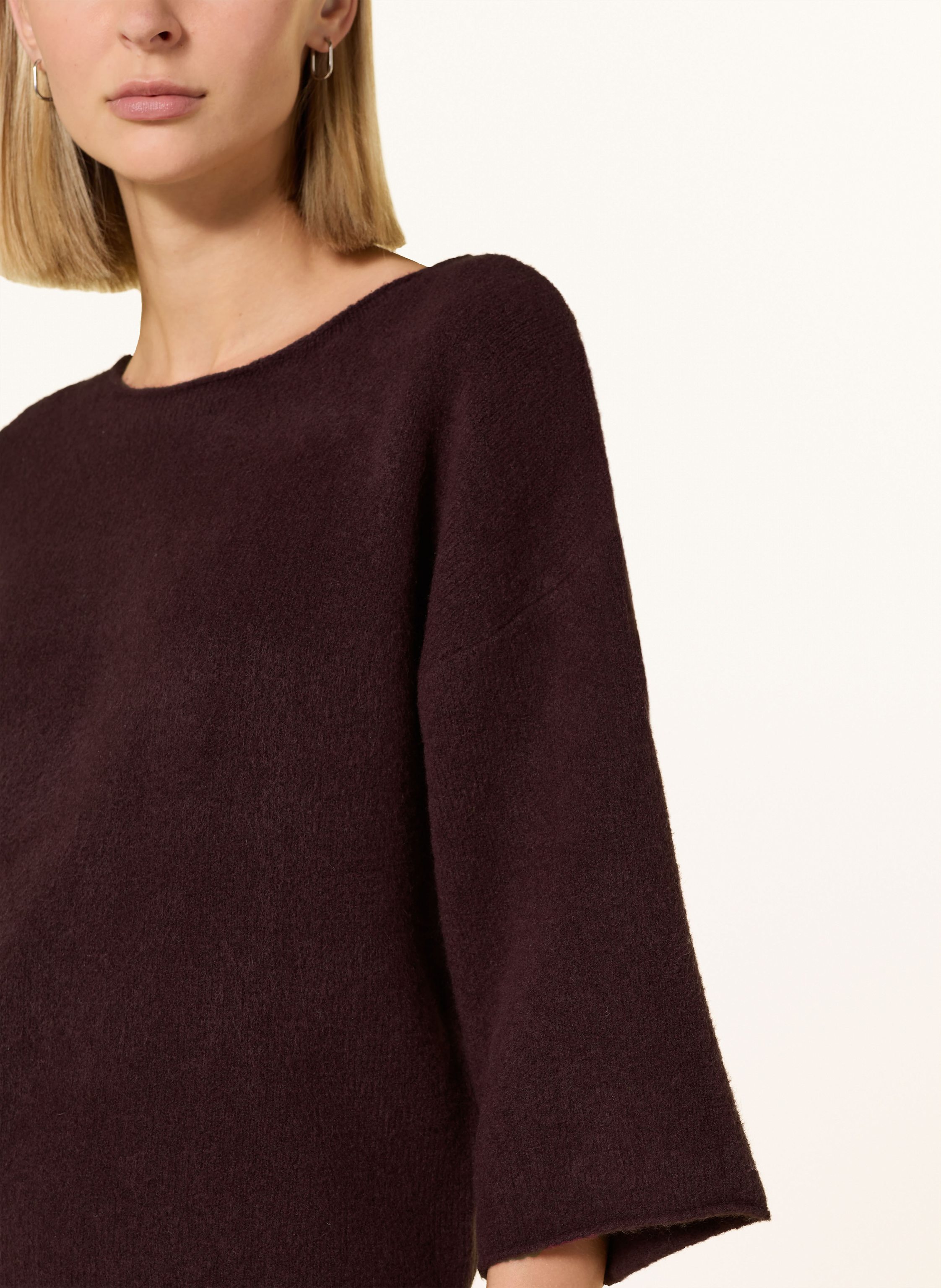 Thumbnail - Robe Légère Pullover Mit 3/4-Arm rot