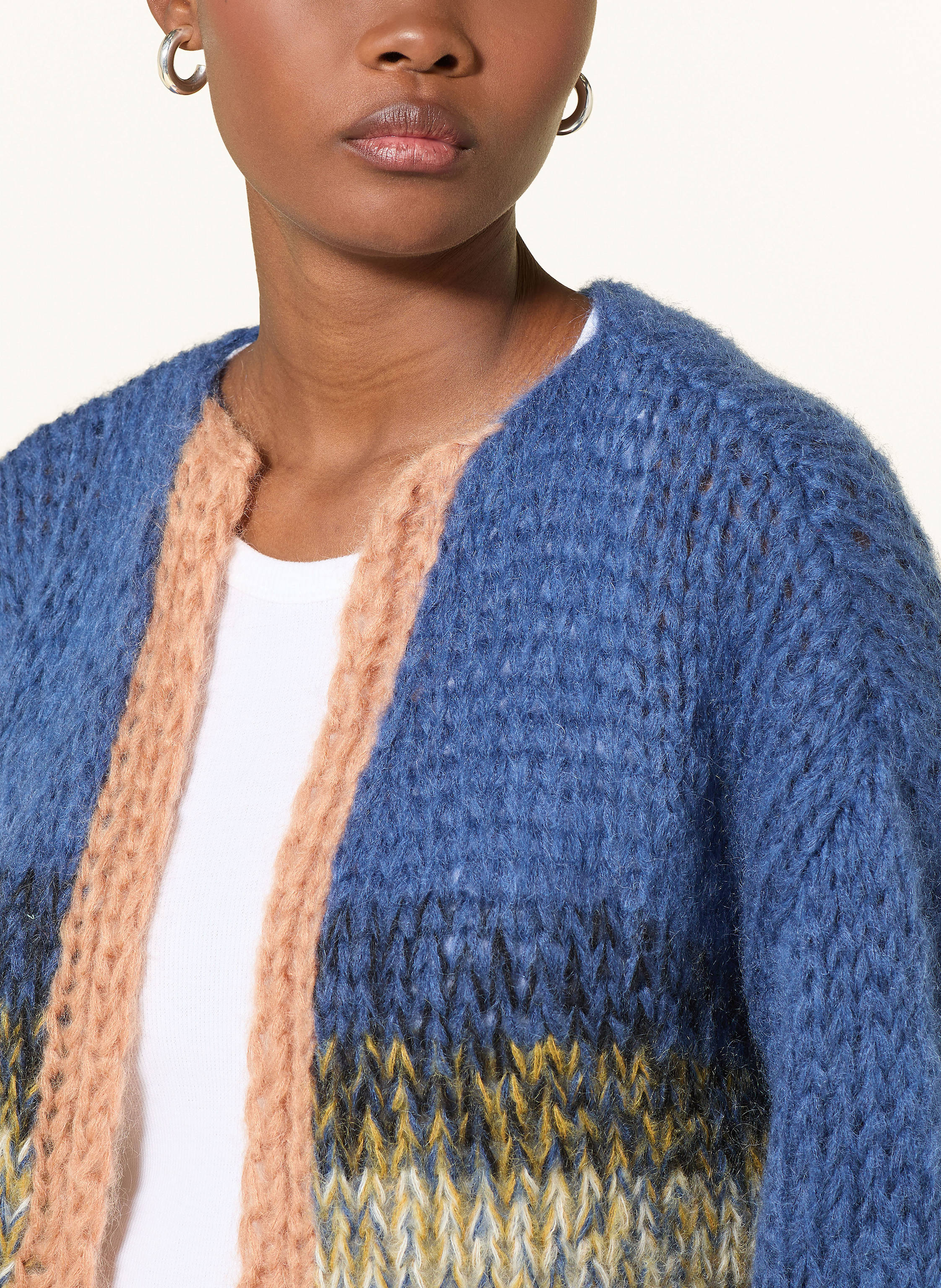 Thumbnail - Maiami Strickhülle Aus Mohair braun