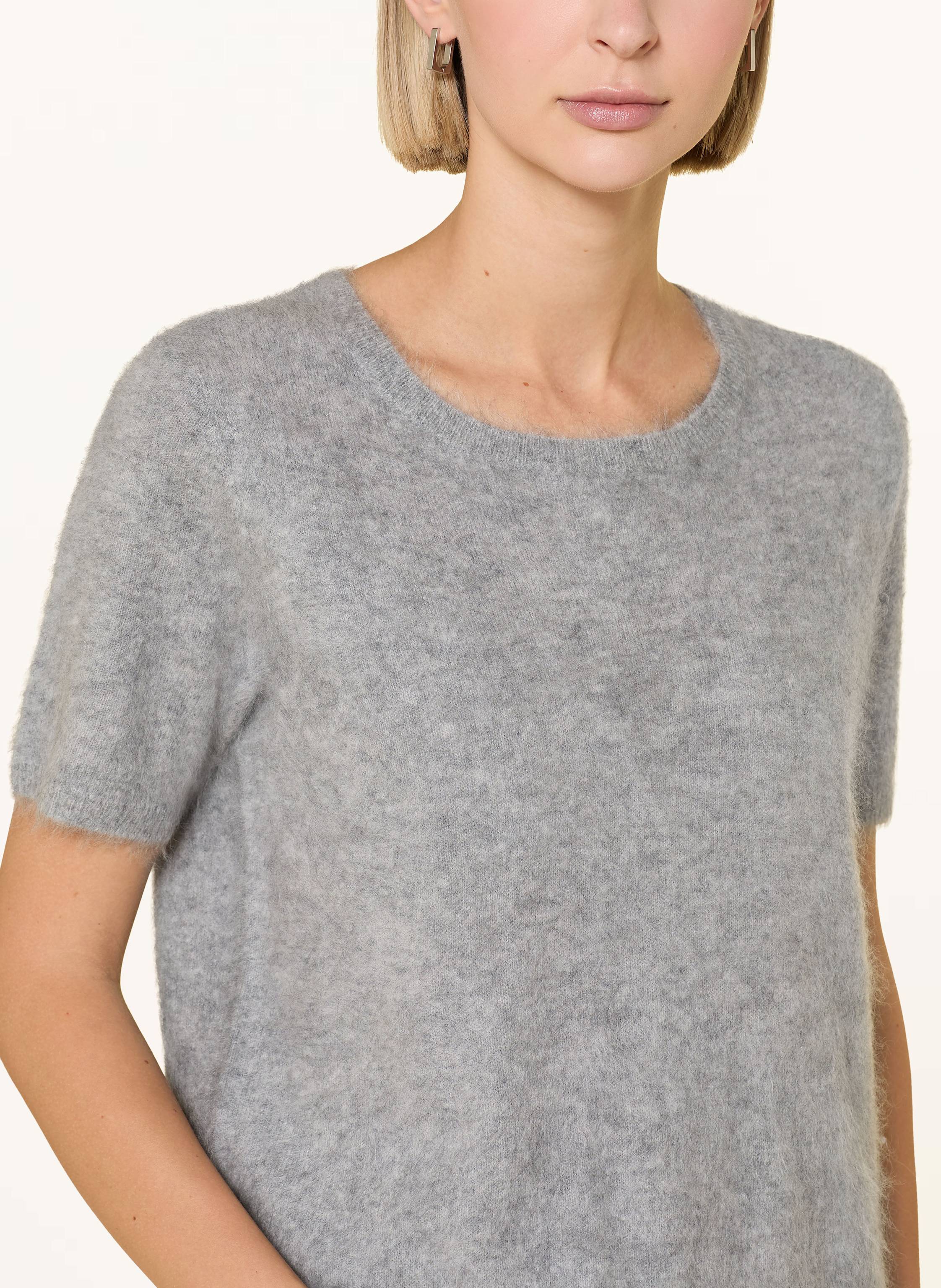 Thumbnail - Oui Cashmere-Pullover grau