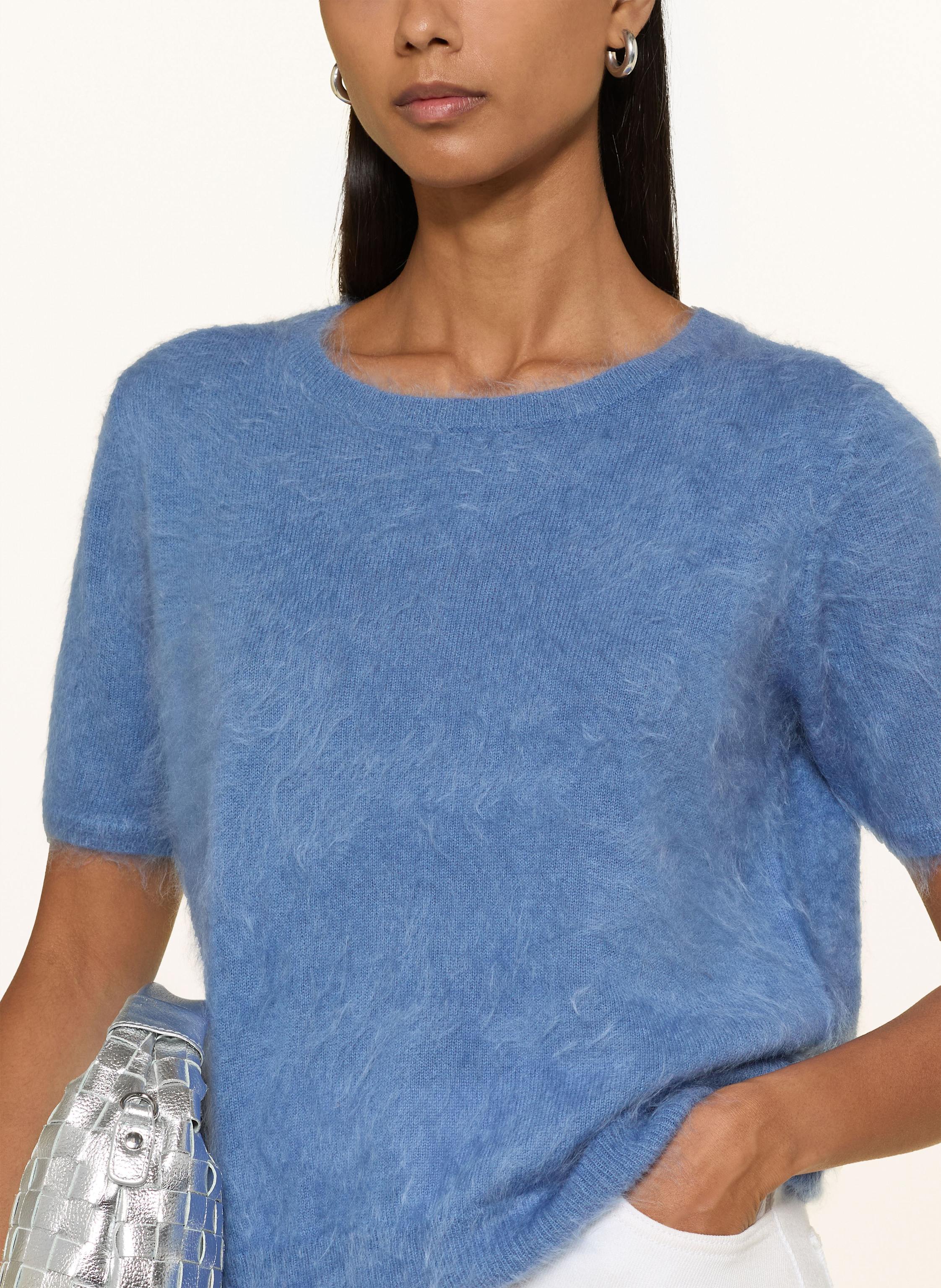 Thumbnail - Oui Cashmere-Pullover blau