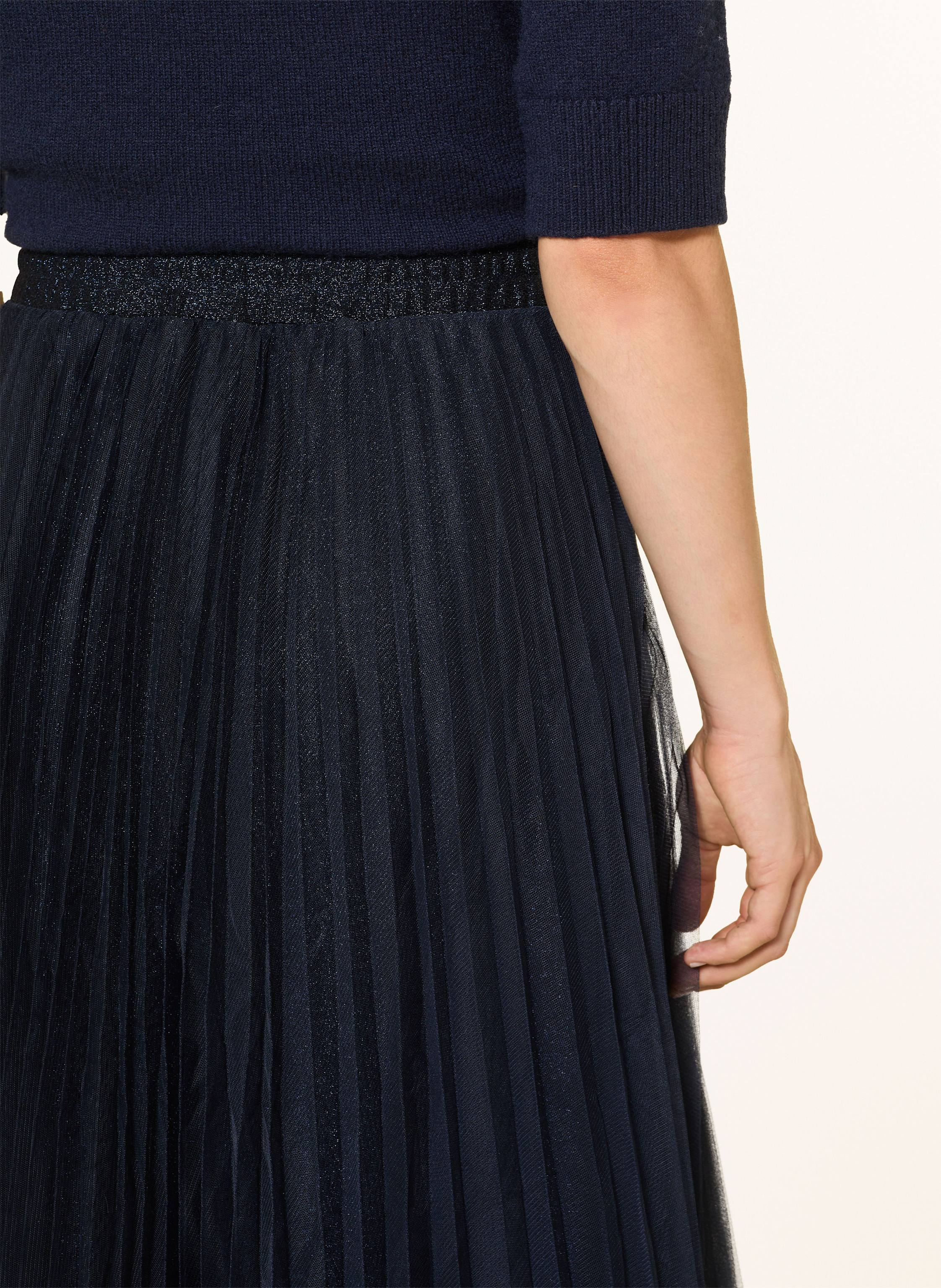 Thumbnail - Oui Tüllrock Mit Glitzergarn blau