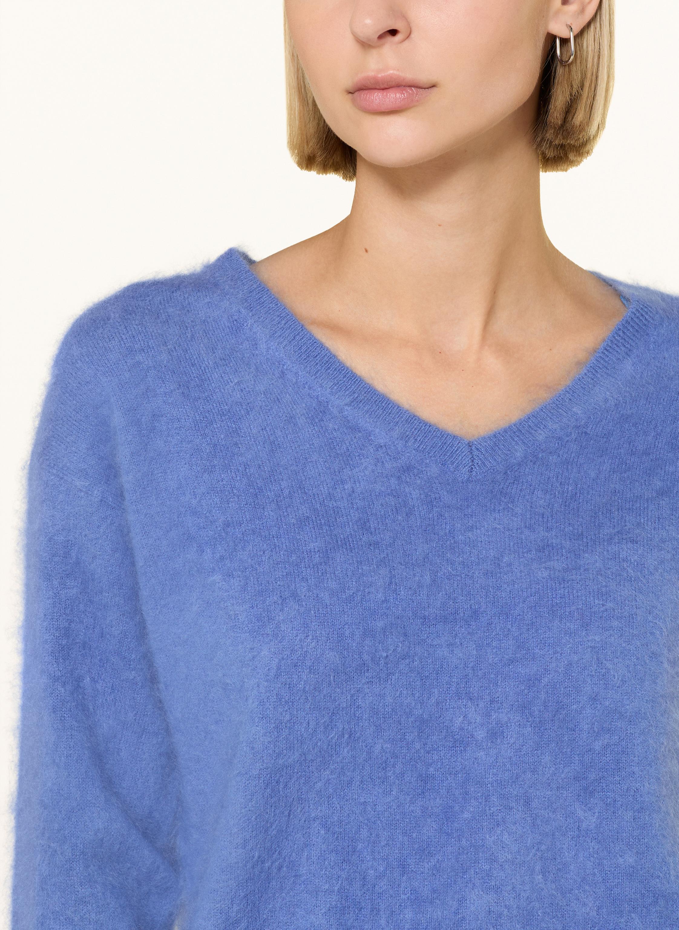 Thumbnail - Oui Cashmere-Pullover blau