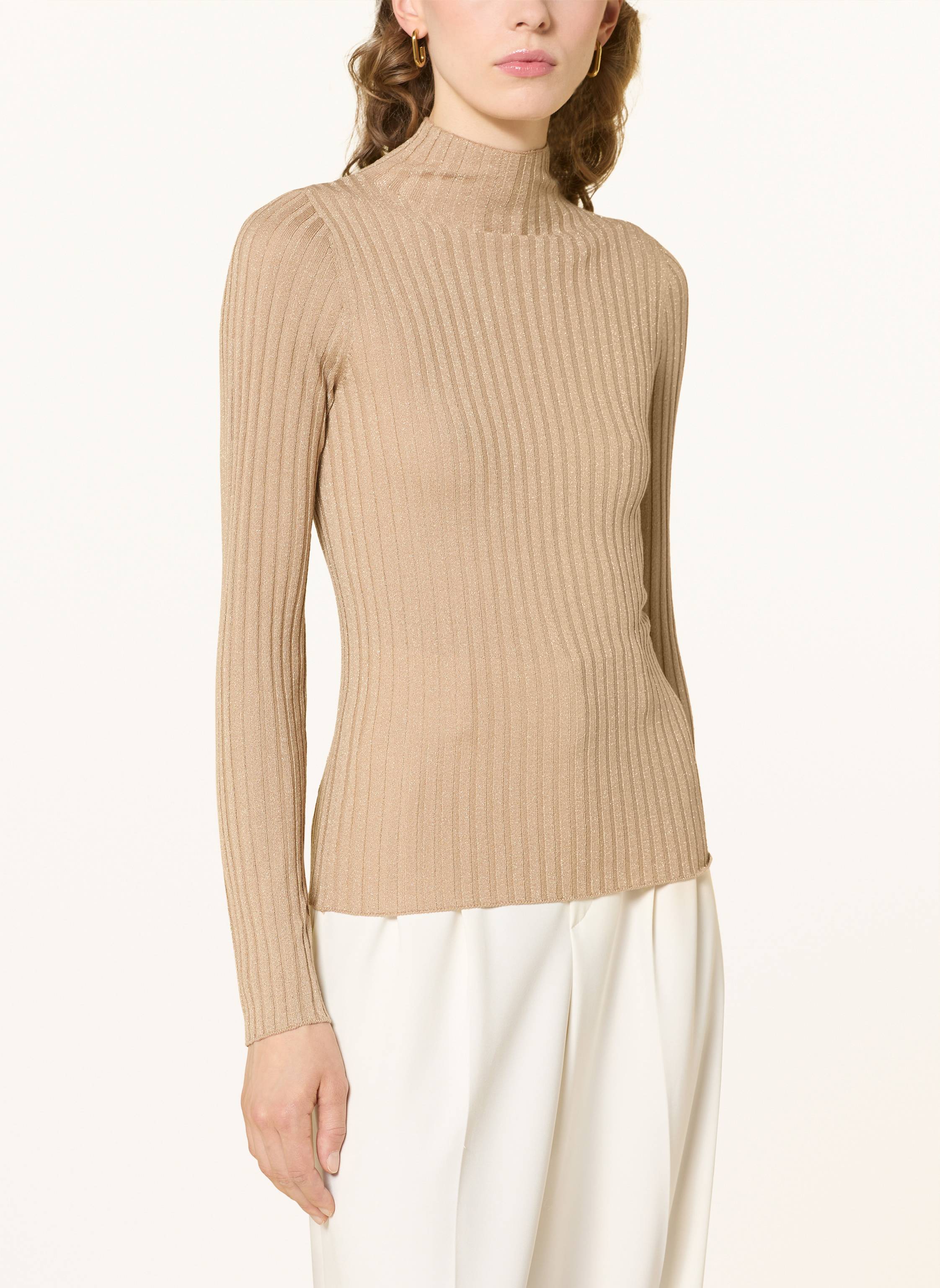 Thumbnail - Liu Jo Pullover Mit Glitzergarn gold