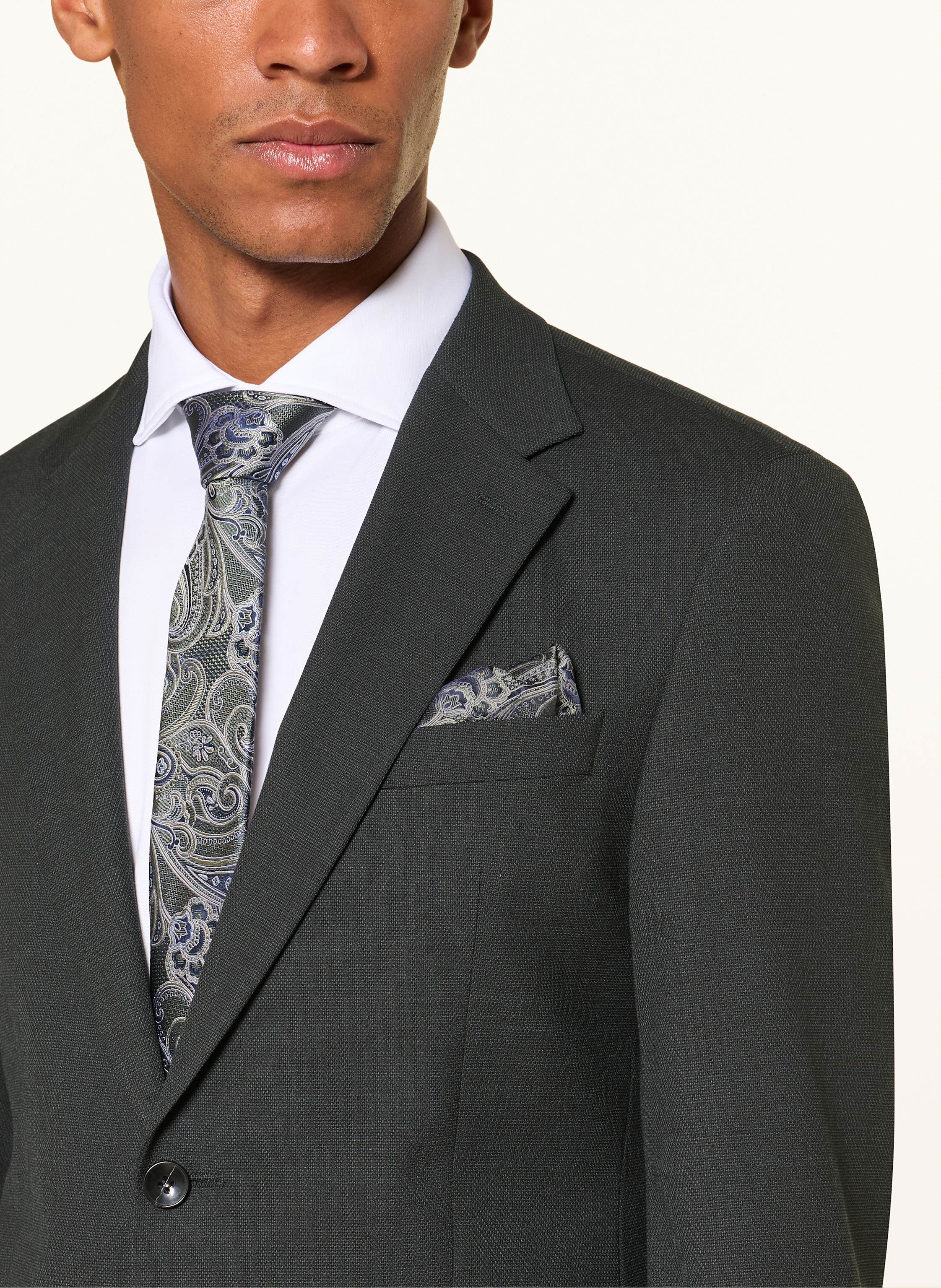 Thumbnail - Paul Set: Krawatte Und Einstecktuch gruen