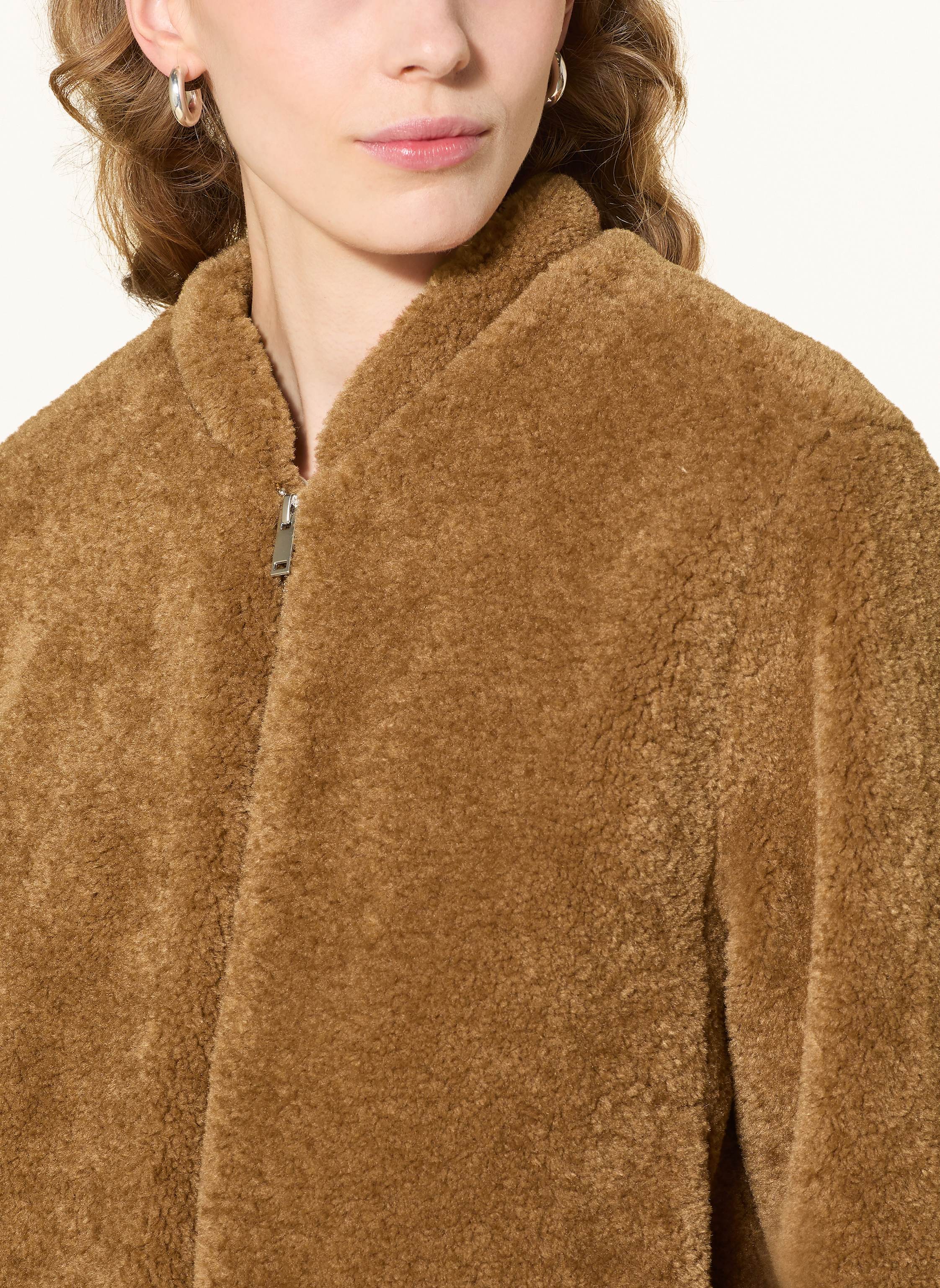 Thumbnail - Smith & Soul Blouson Aus Teddyfell braun