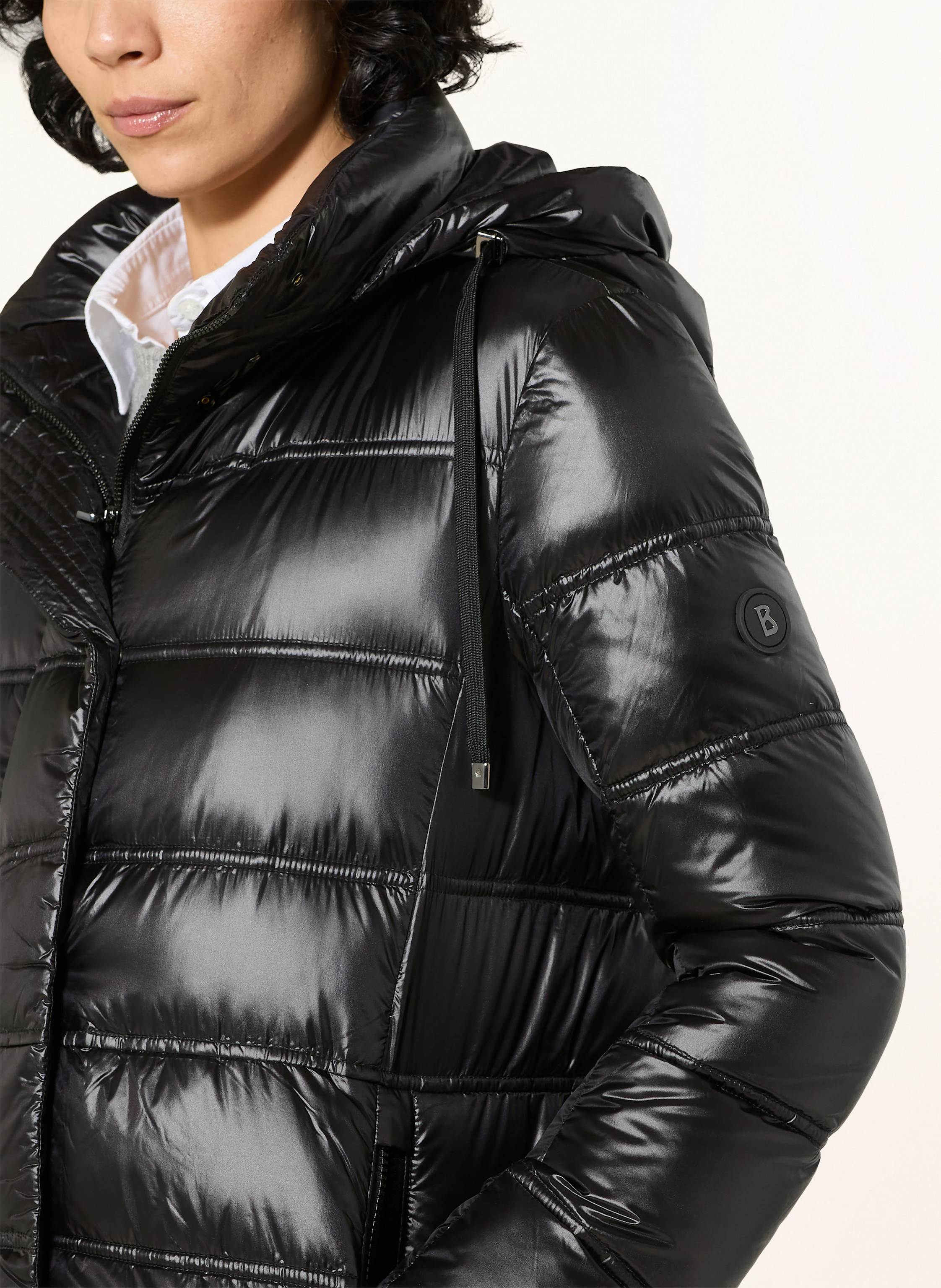 Thumbnail - Bogner Daunenmantel Lynn-d5 Mit Abnehmbarer Kapuze schwarz