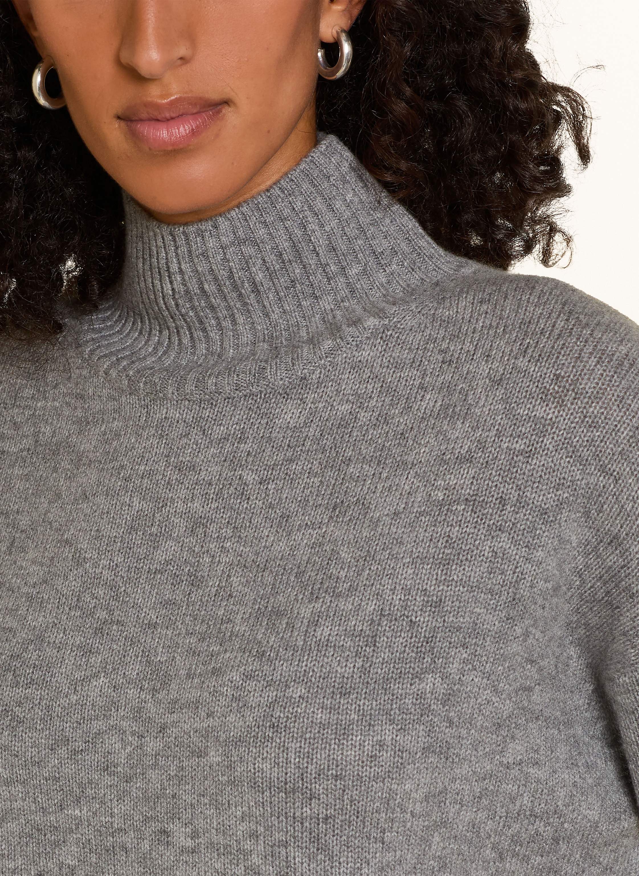 Thumbnail - Darling Harbour Pullover Mit Cashmere grau