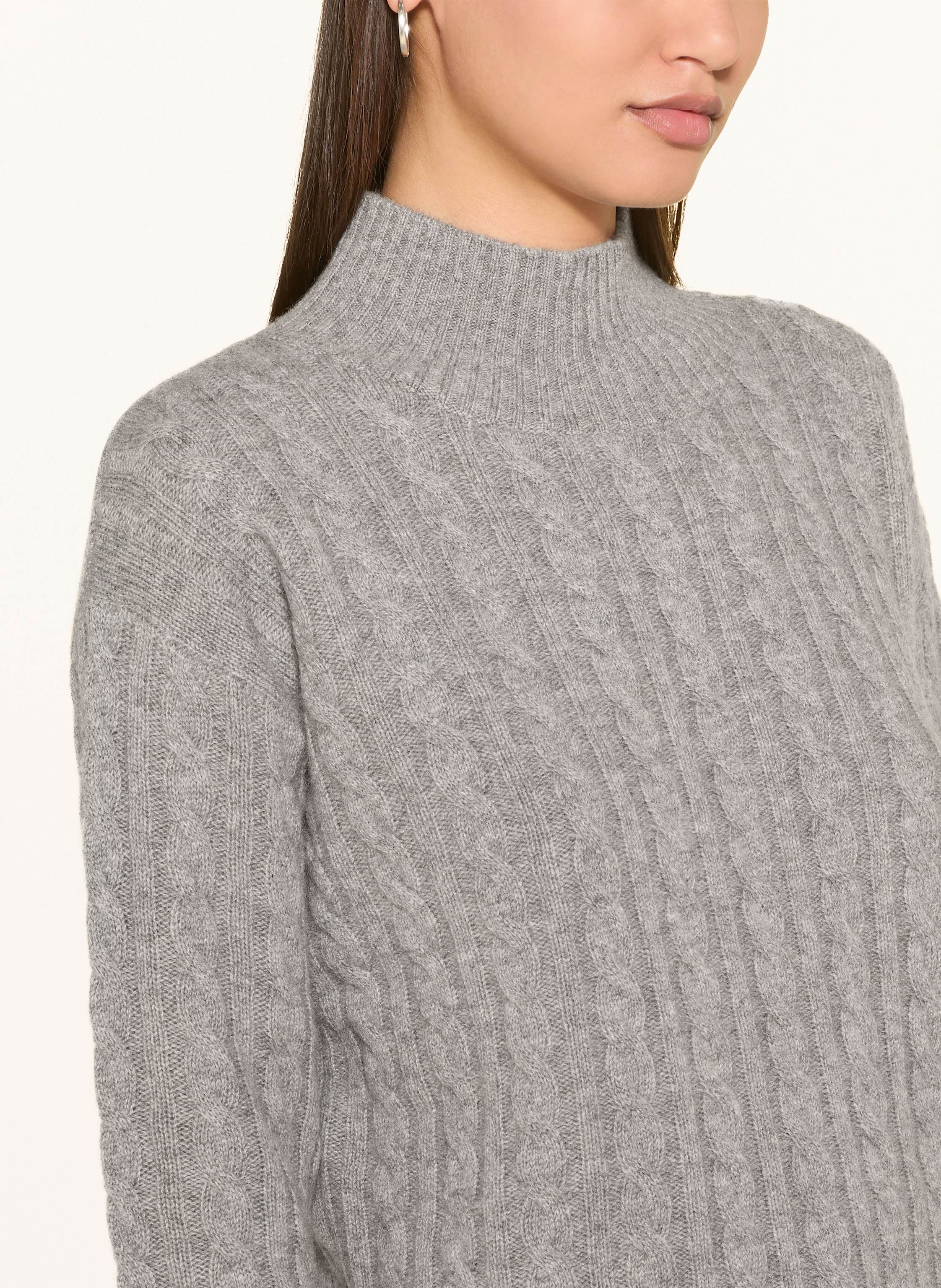 Thumbnail - Darling Harbour Pullover Mit Cashmere grau