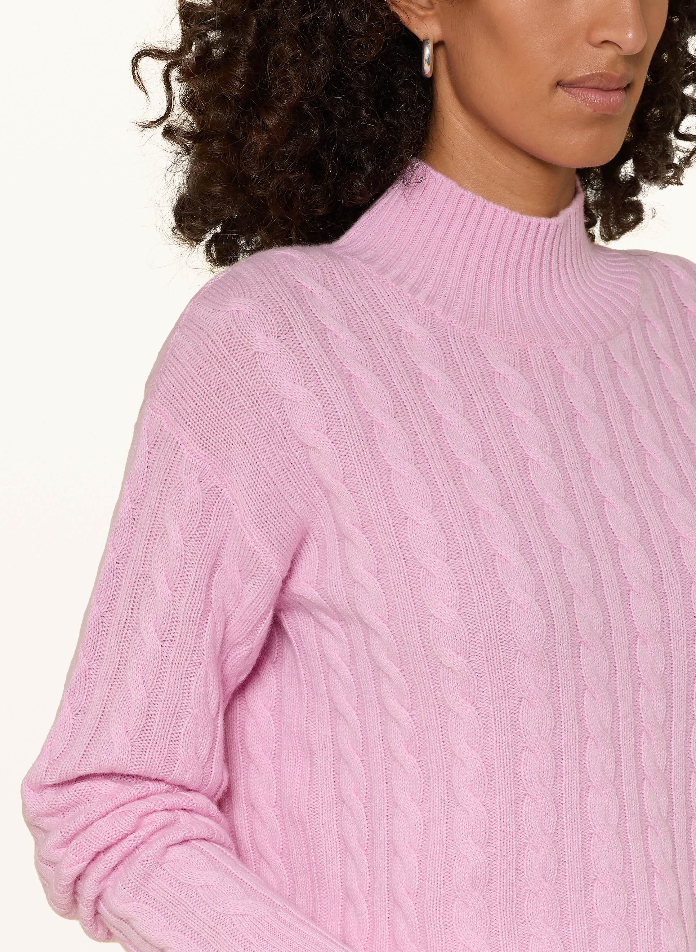 Thumbnail - Darling Harbour Pullover Mit Cashmere pink