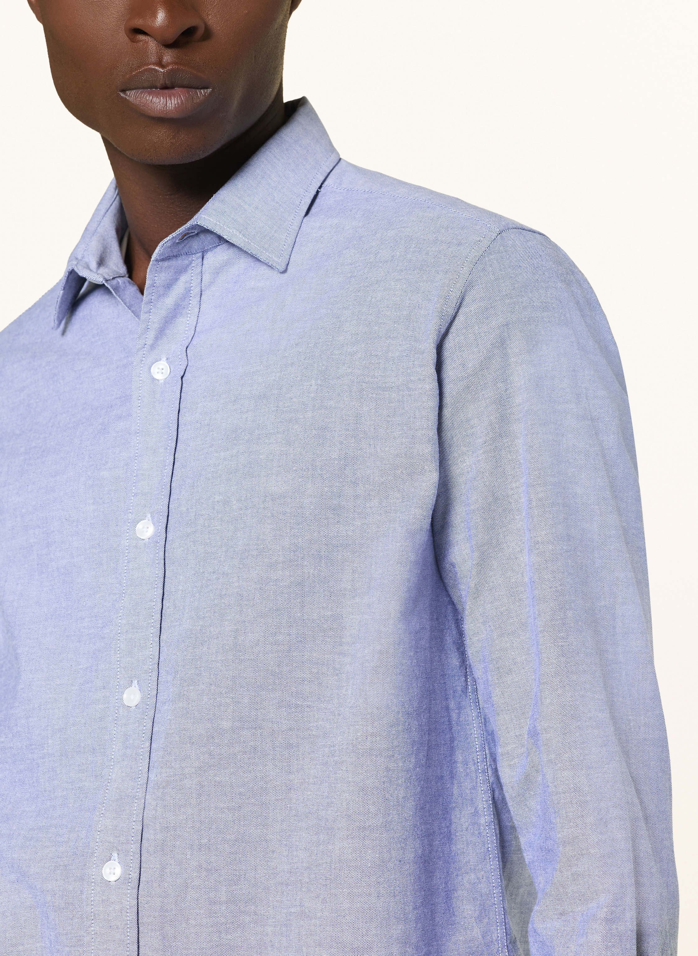 Thumbnail - Mos Mosh Gallery Oxfordhemd Mmgmarco Regular Fit blau