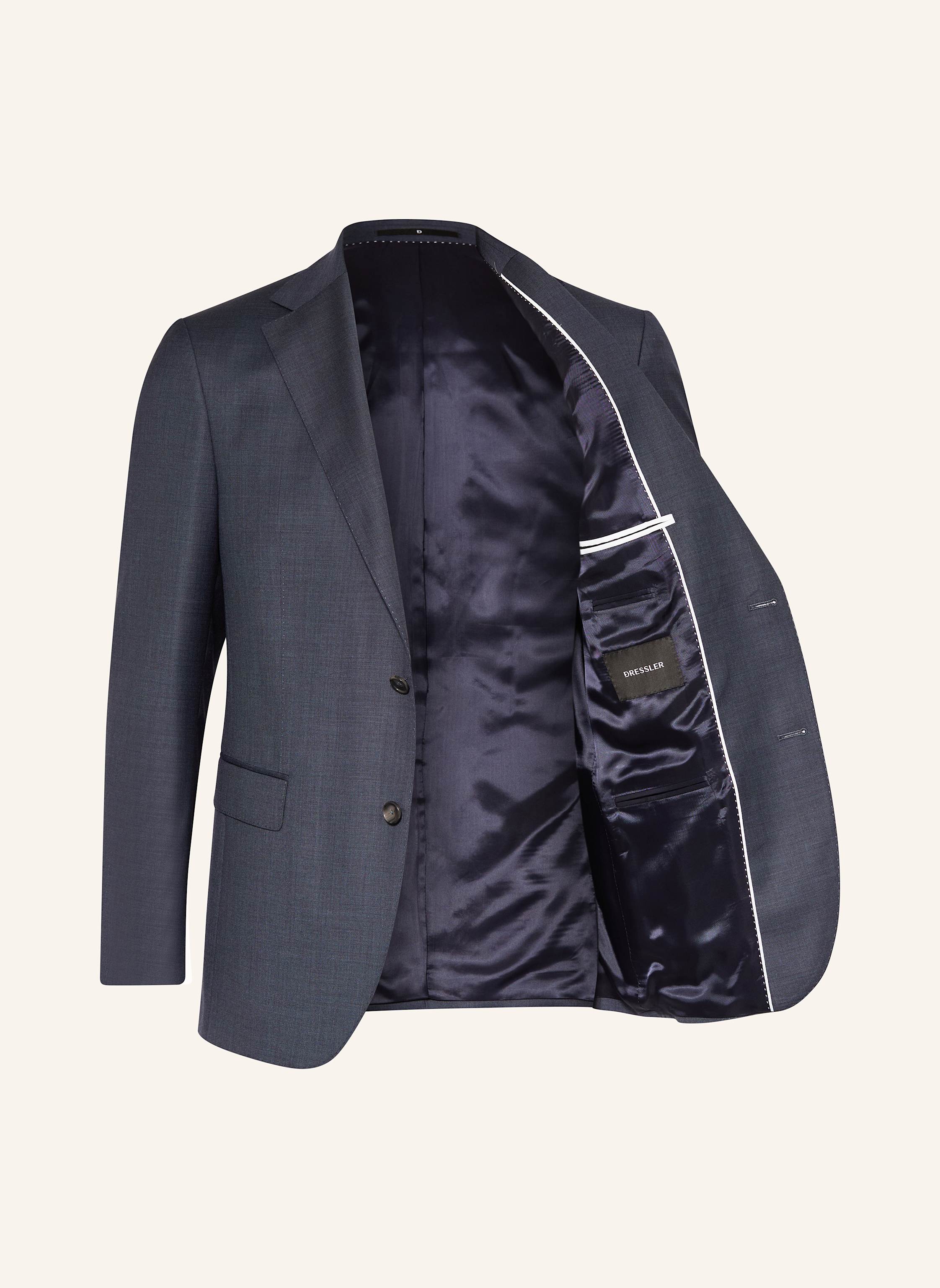 Thumbnail - Dressler Anzugsakko Regular Fit blau