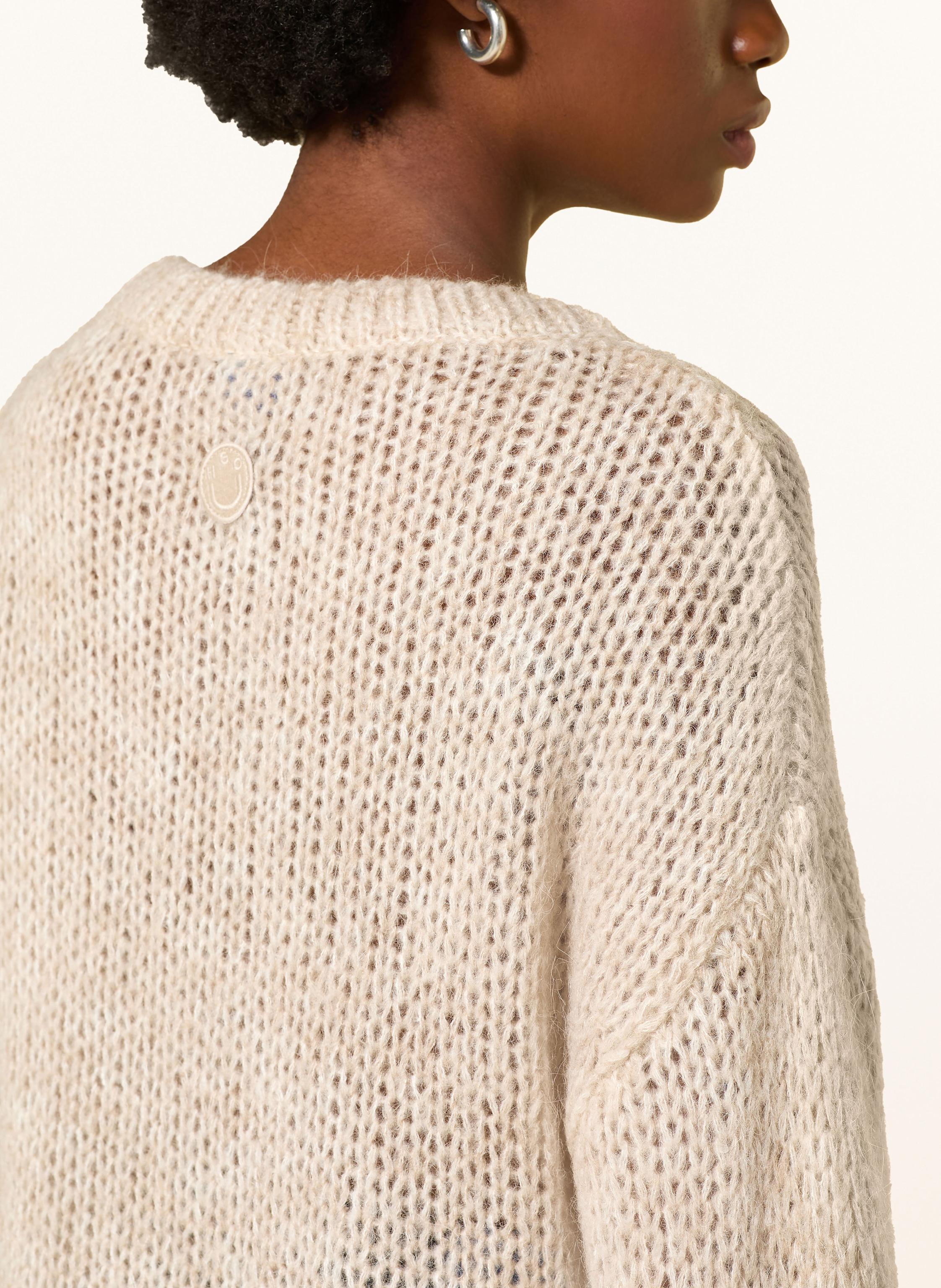 Thumbnail - Hugo Pullover Slookina Mit Alpaka beige