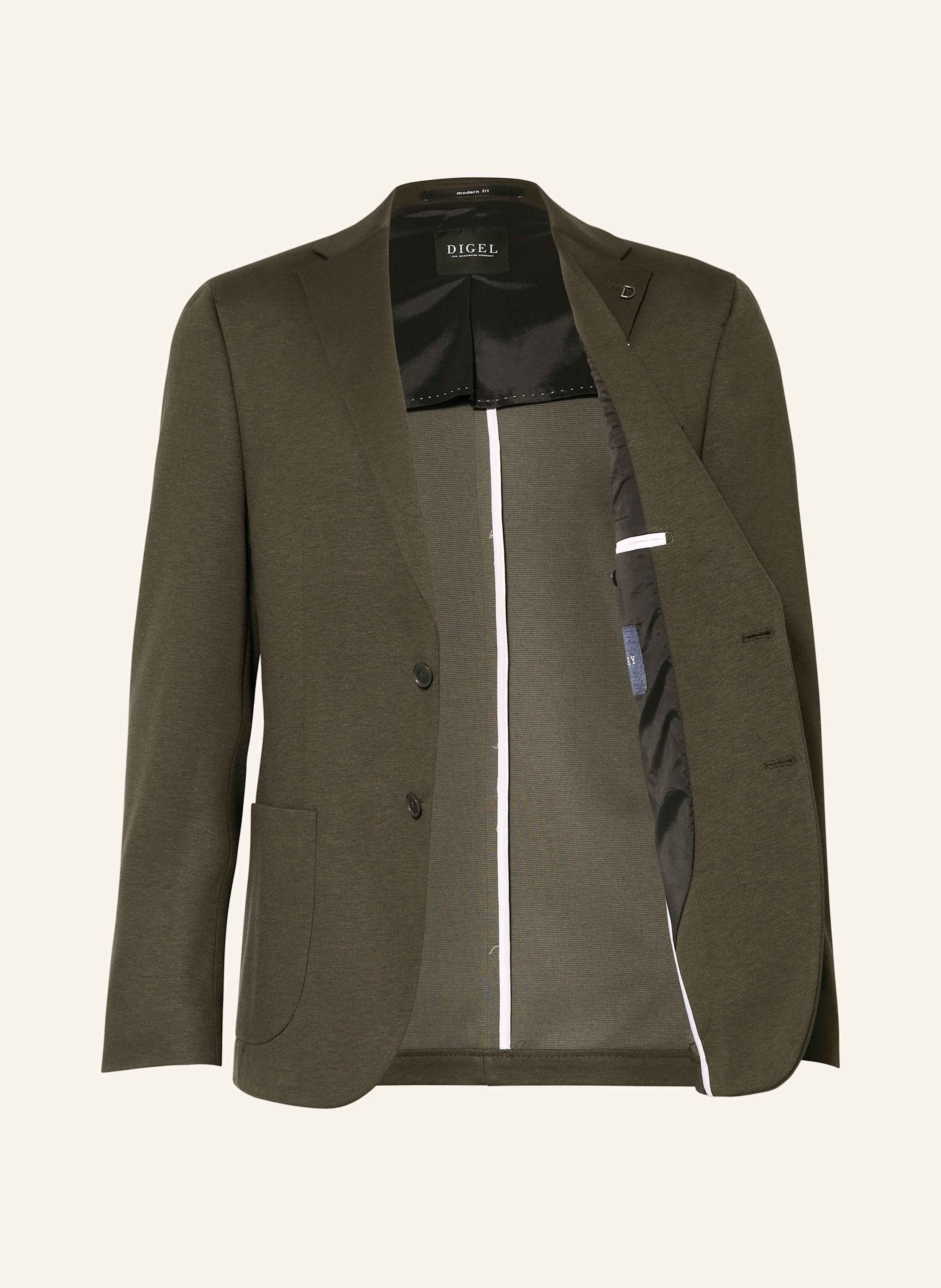 Thumbnail - Digel Anzugsakko Edward Regular Fit Aus Jersey gruen