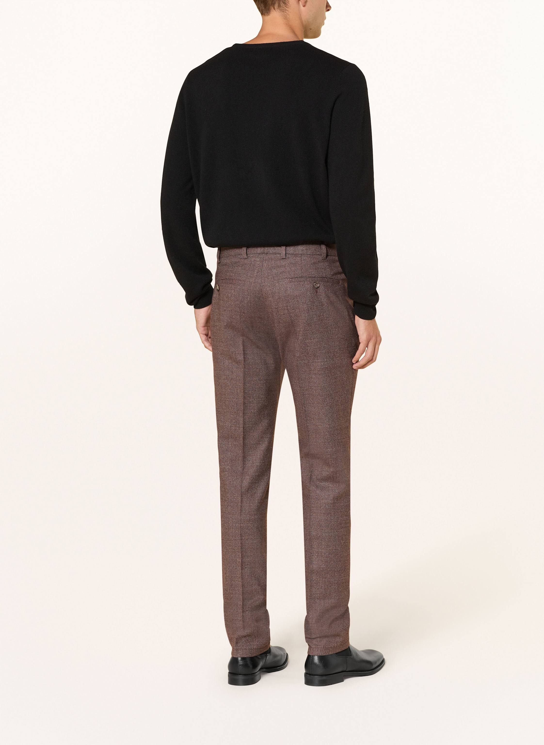 Thumbnail - Digel Anzughose Sergio Regular Fit rot