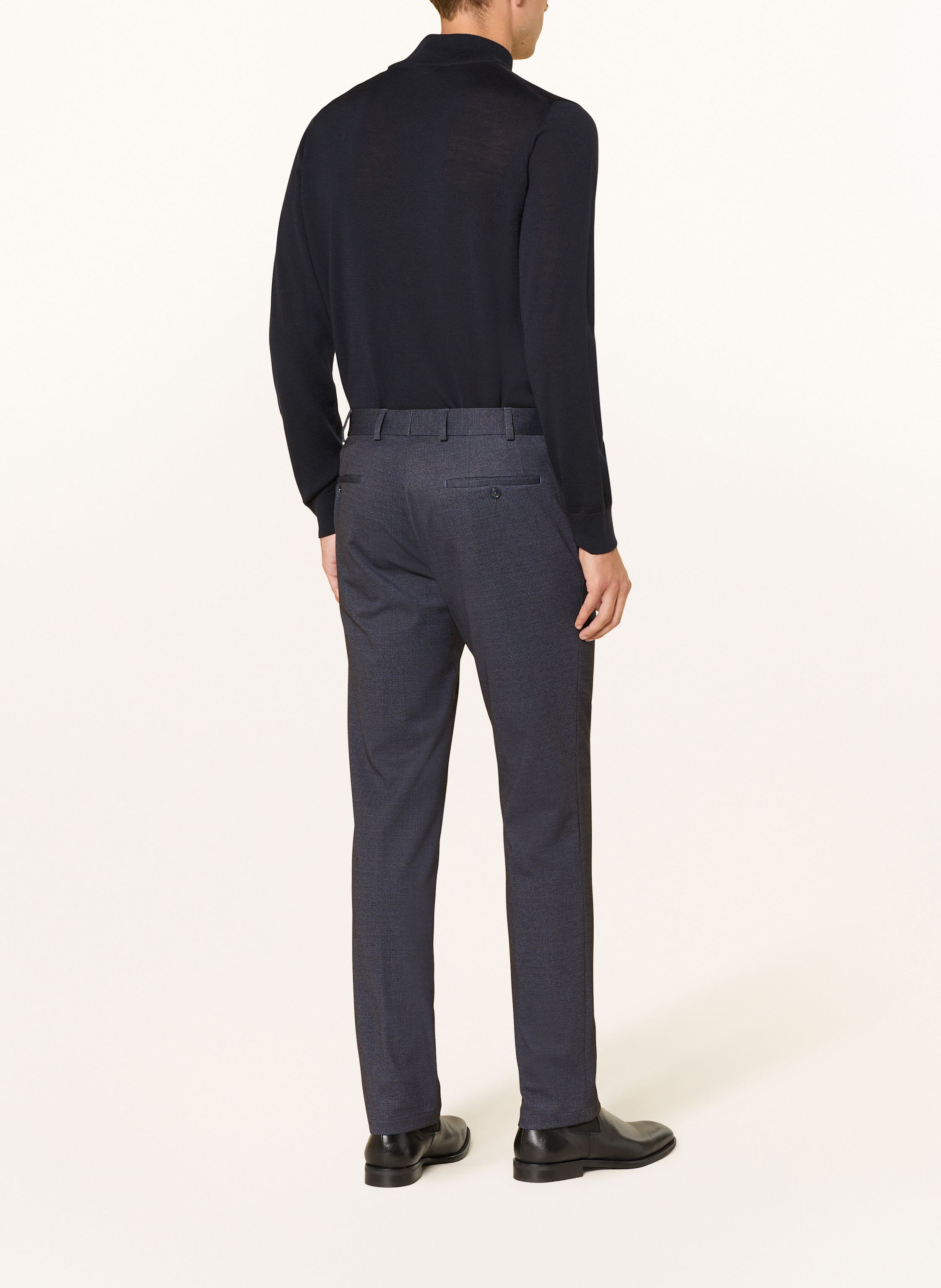 Thumbnail - Digel Anzughose Sergio Regular Fit Aus Jersey blau