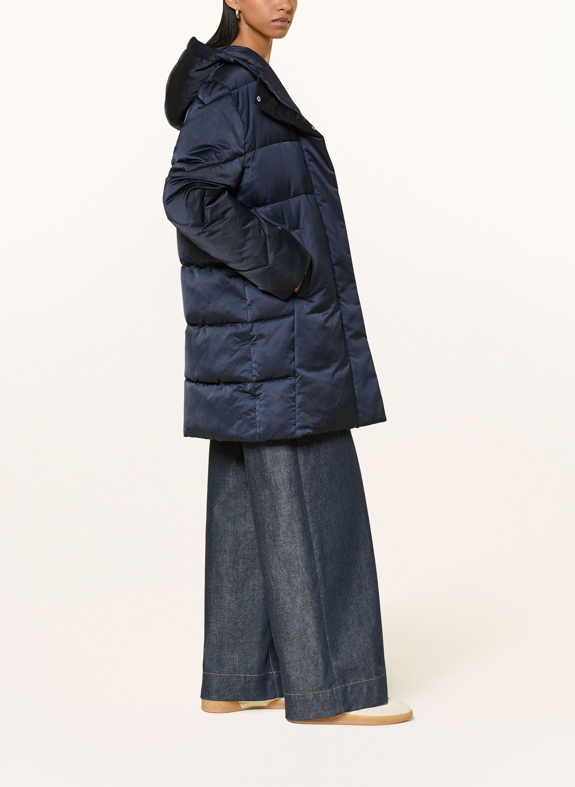 Thumbnail - Boss Steppmantel Petrano blau