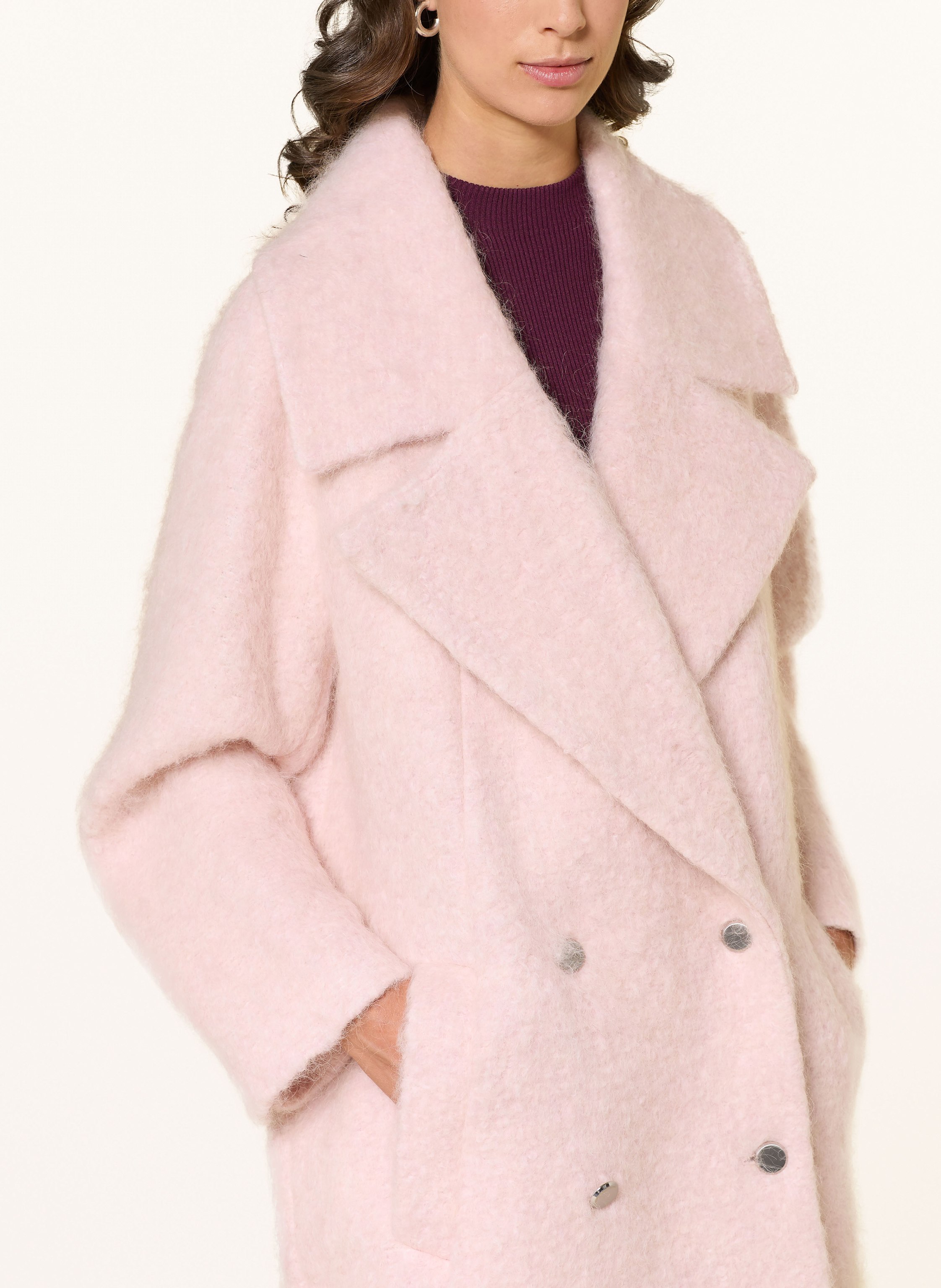 Thumbnail - Boss Mantel Crestin rosa