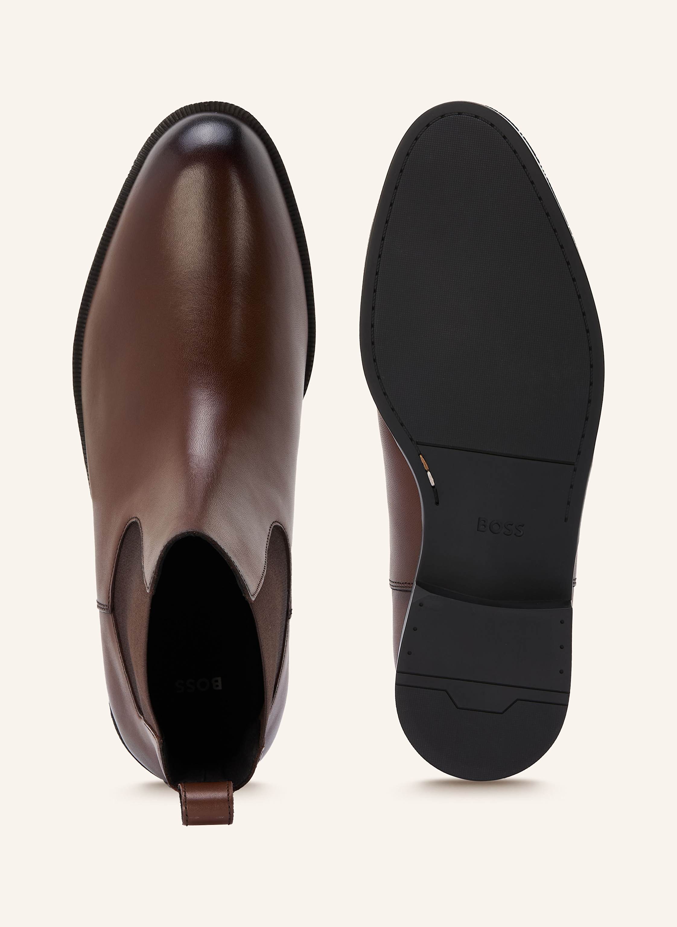 Thumbnail - Boss Chelsea-Boots Tayil braun