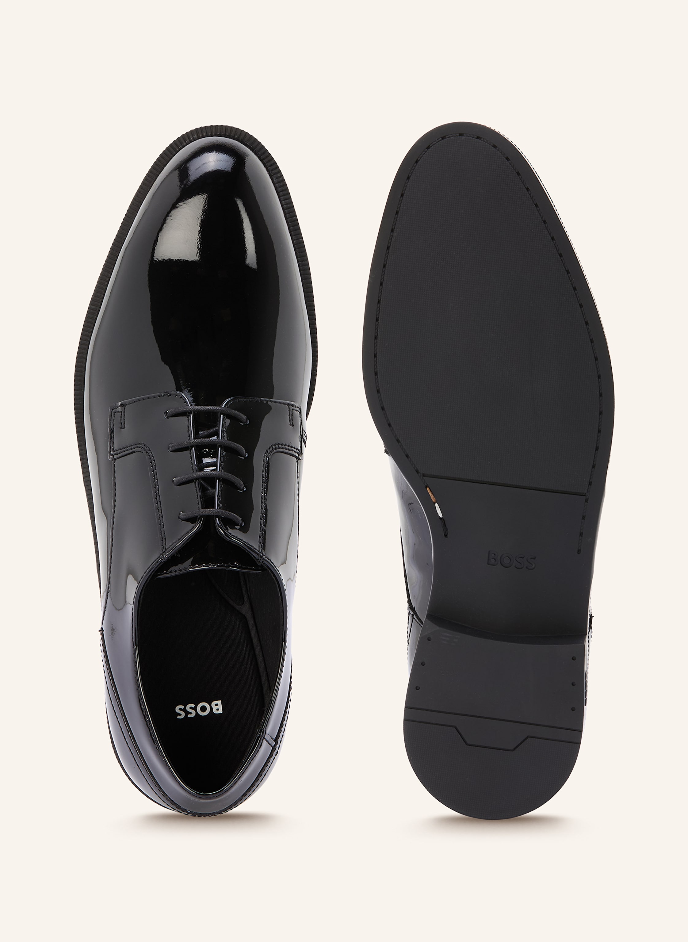 Thumbnail - Boss Lackschnürer Tayil schwarz