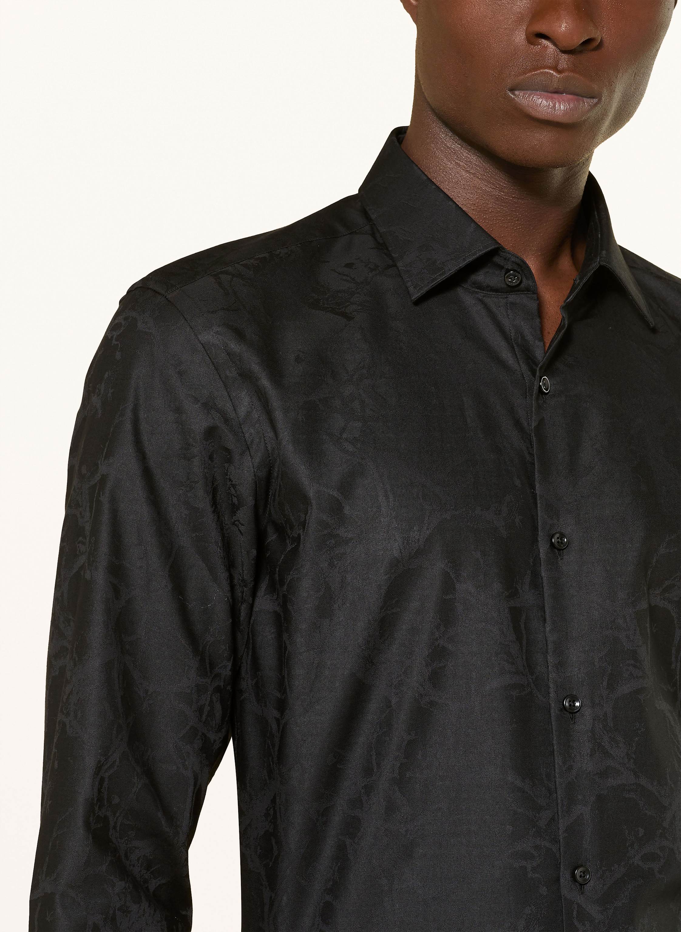 Thumbnail - Hugo Hemd Kenno Slim Fit schwarz