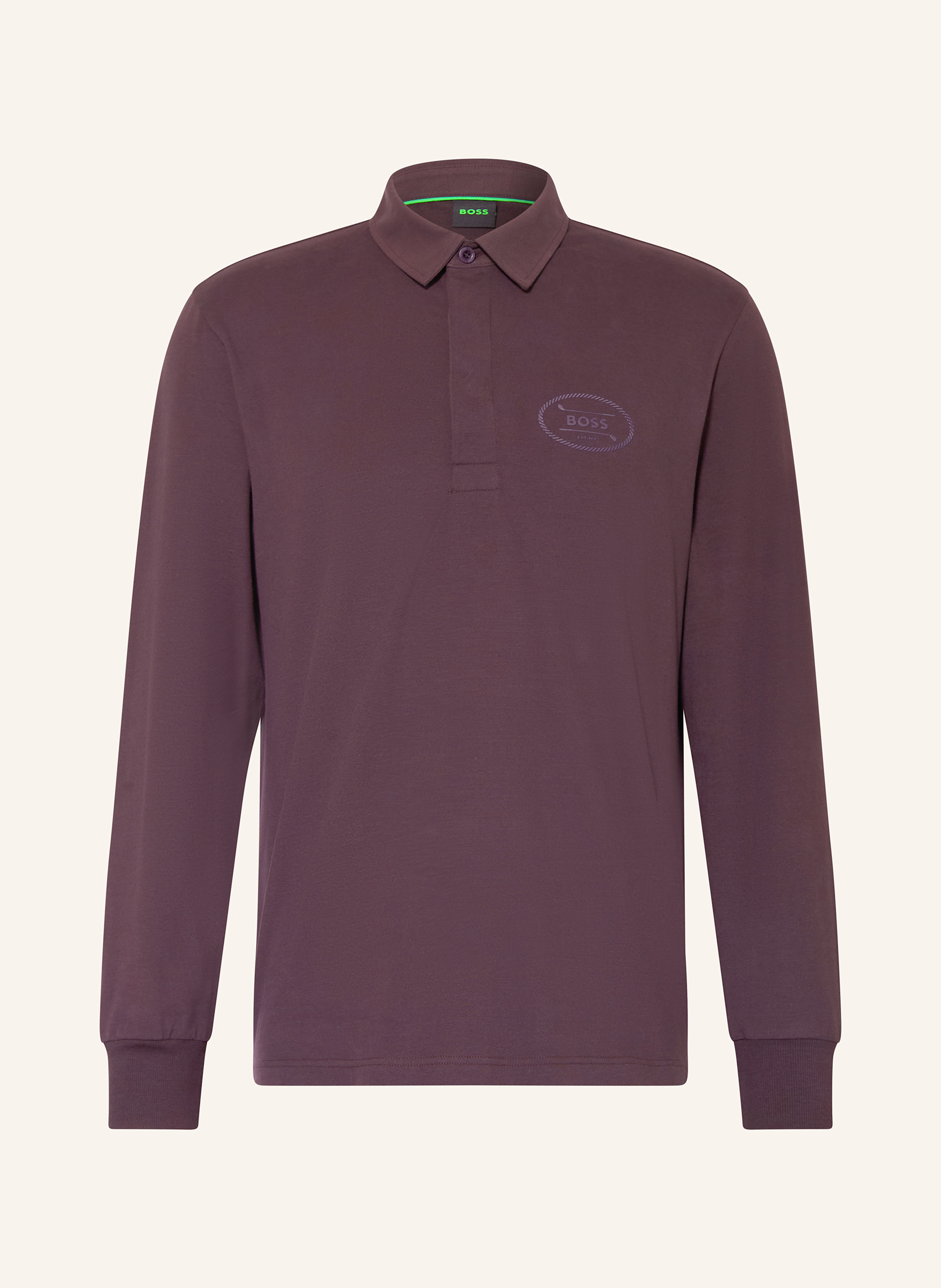 Boss Funktions-Poloshirt Hole19_Percy lila