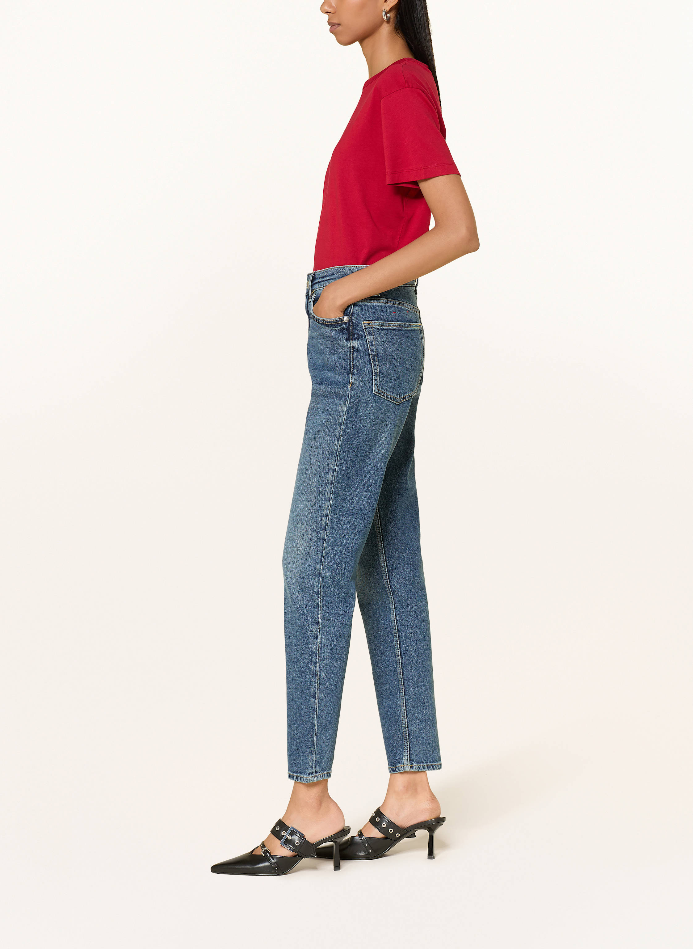 Thumbnail - Hugo Mom Jeans 938 blau