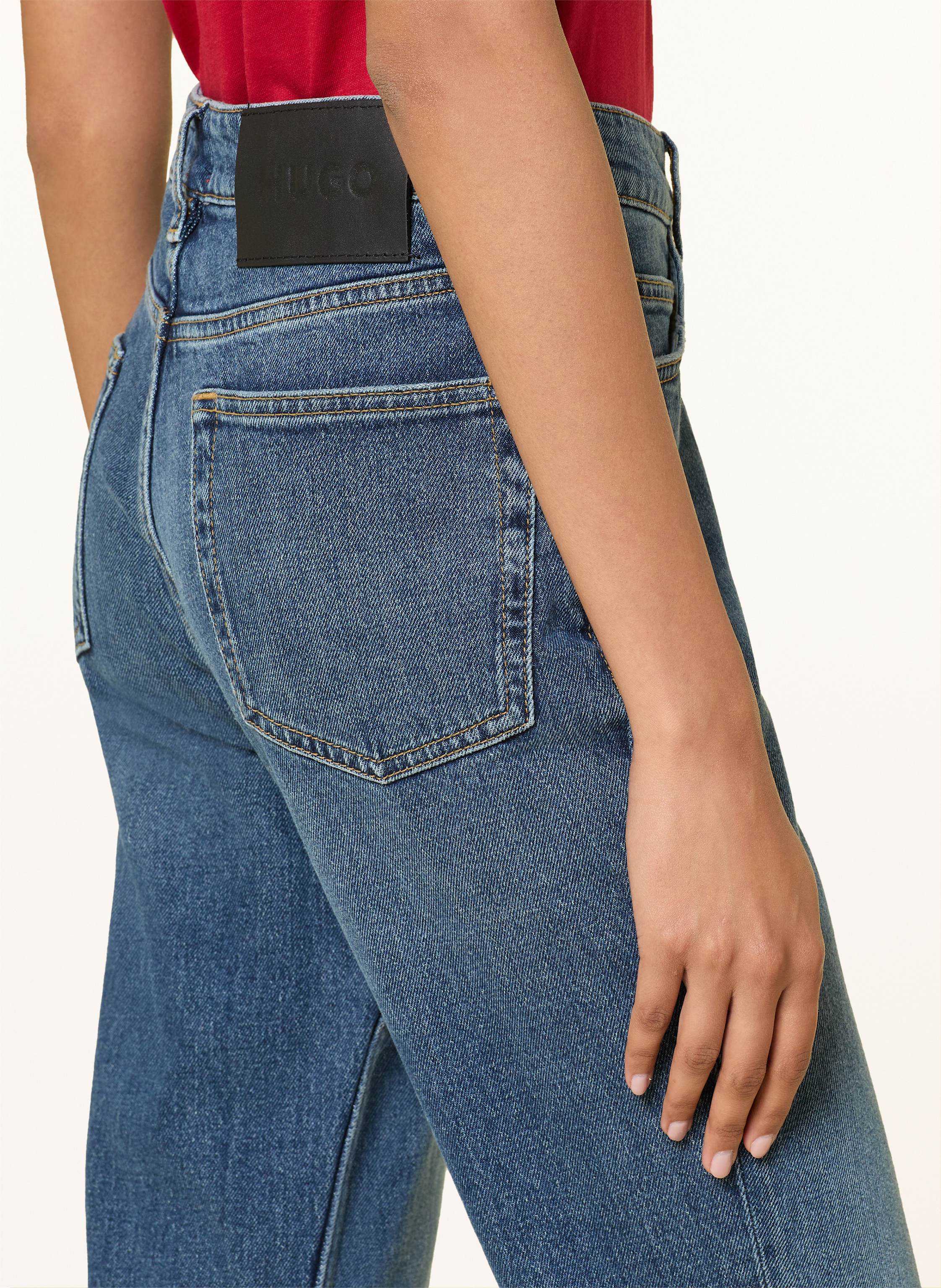 Thumbnail - Hugo Mom Jeans 938 blau