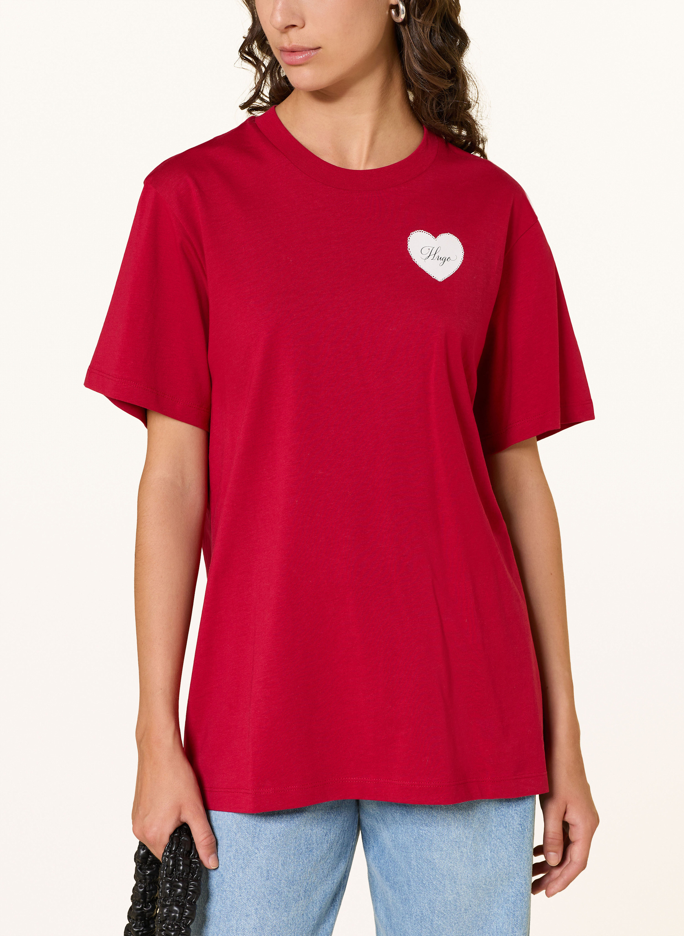 Thumbnail - Hugo T-Shirt Vintage rot