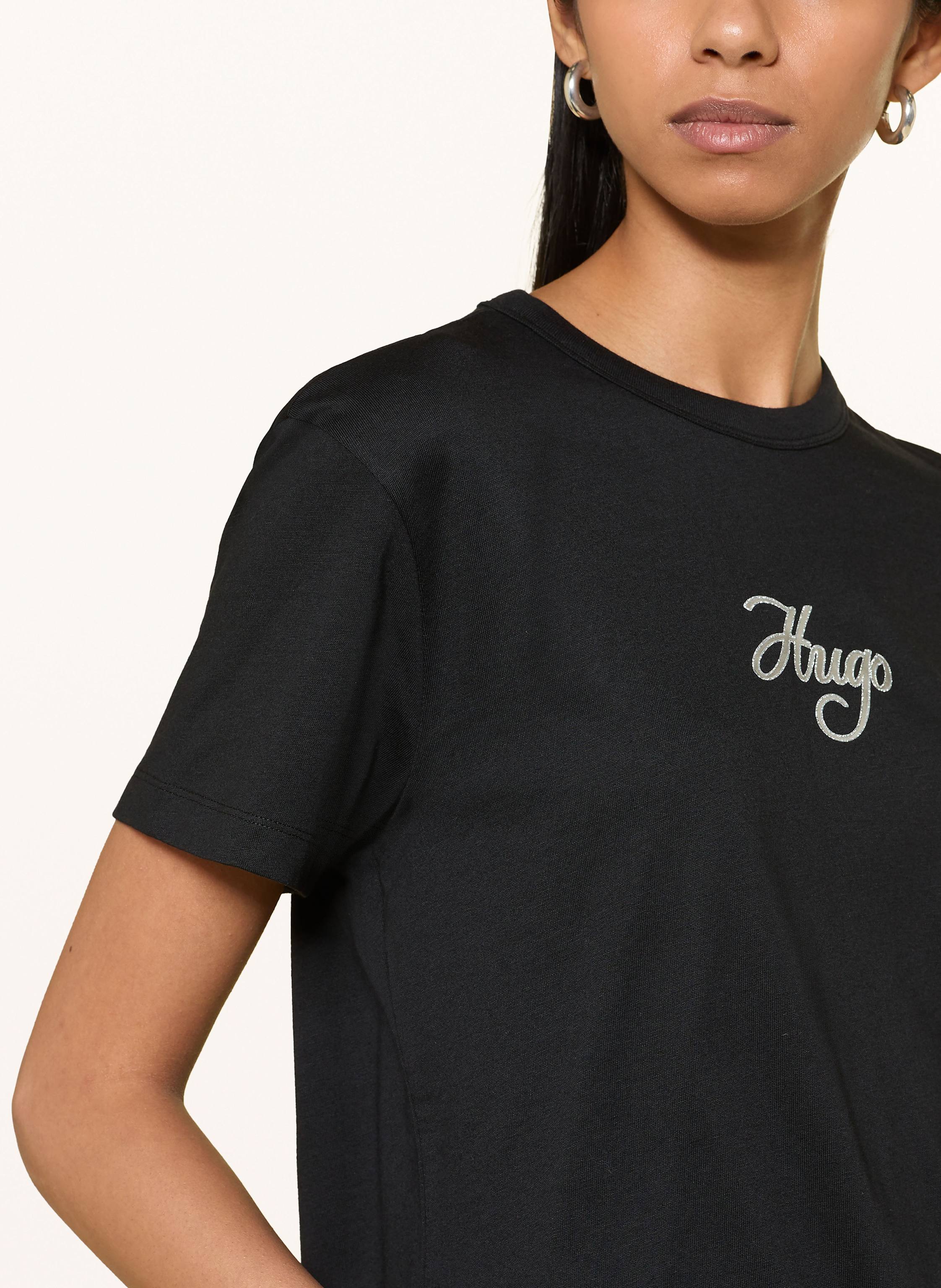 Thumbnail - Hugo T-Shirt Destrel schwarz