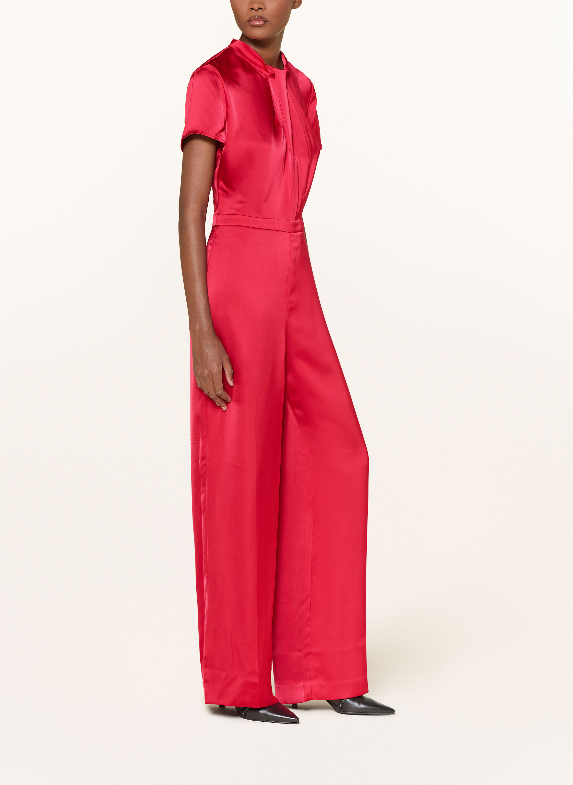 Thumbnail - Hugo Satin-Jumpsuit Katene rot