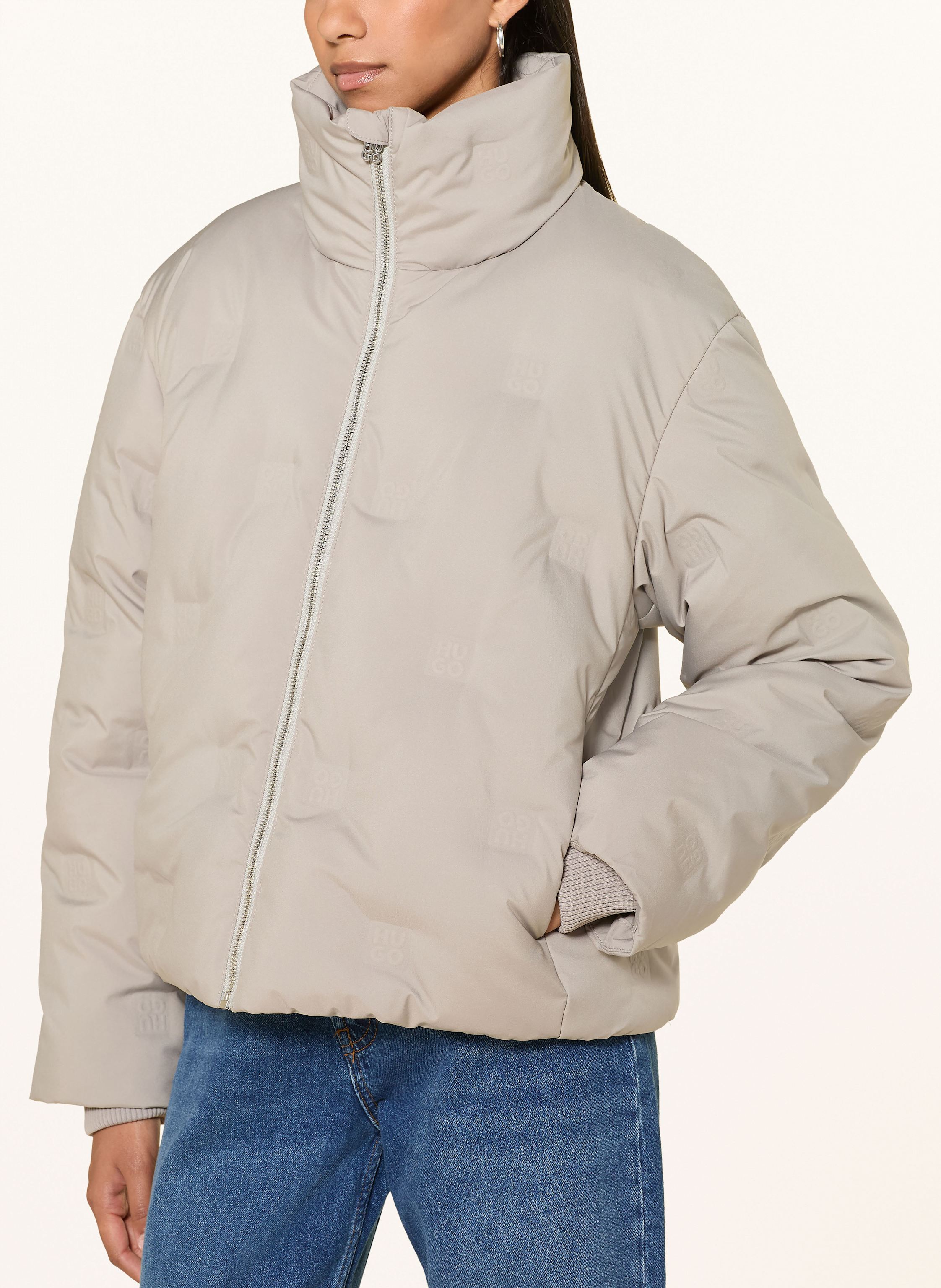 Thumbnail - Hugo Steppjacke Farinella beige