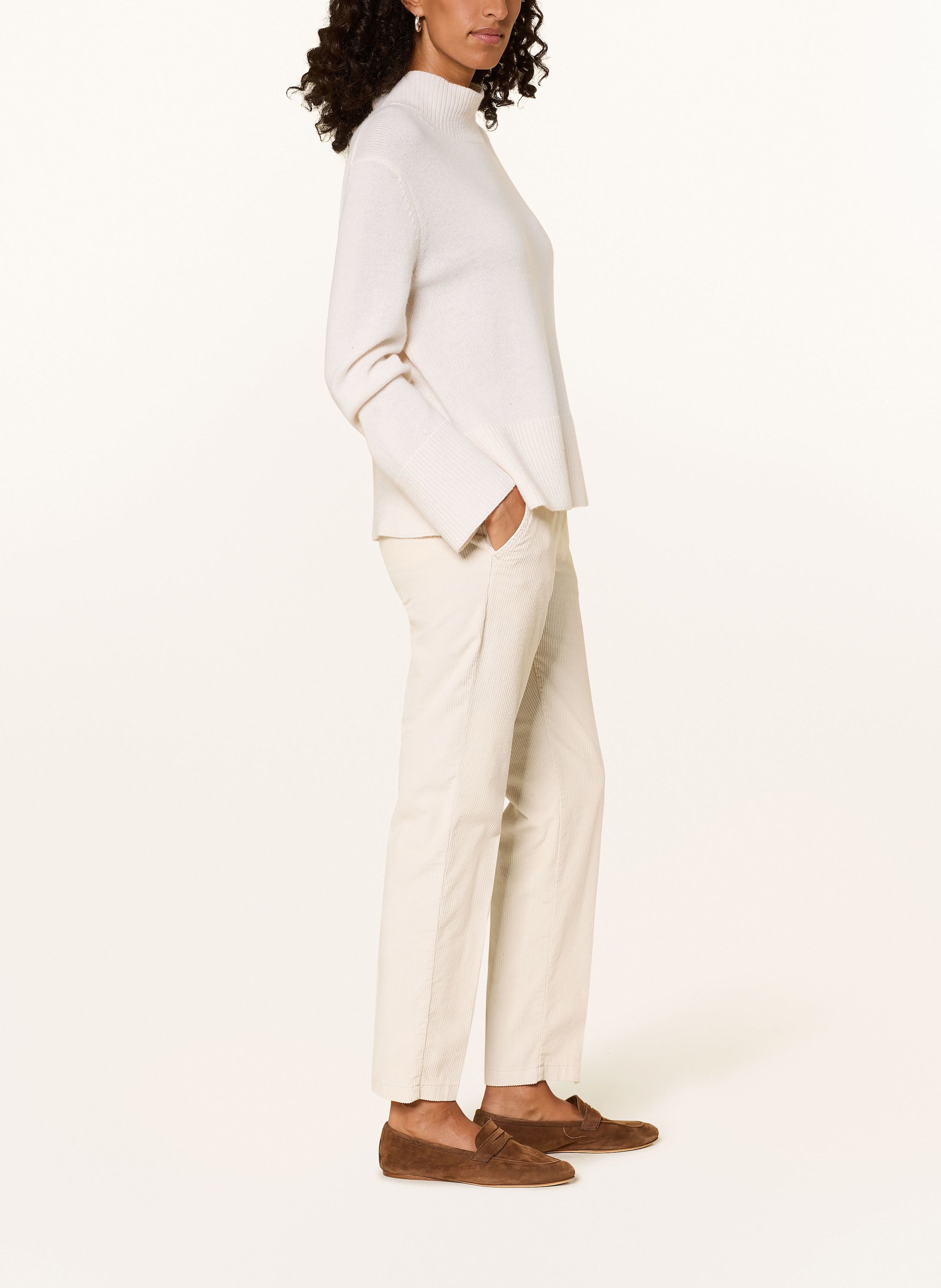 Thumbnail - Brax Cordhose Maron weiss