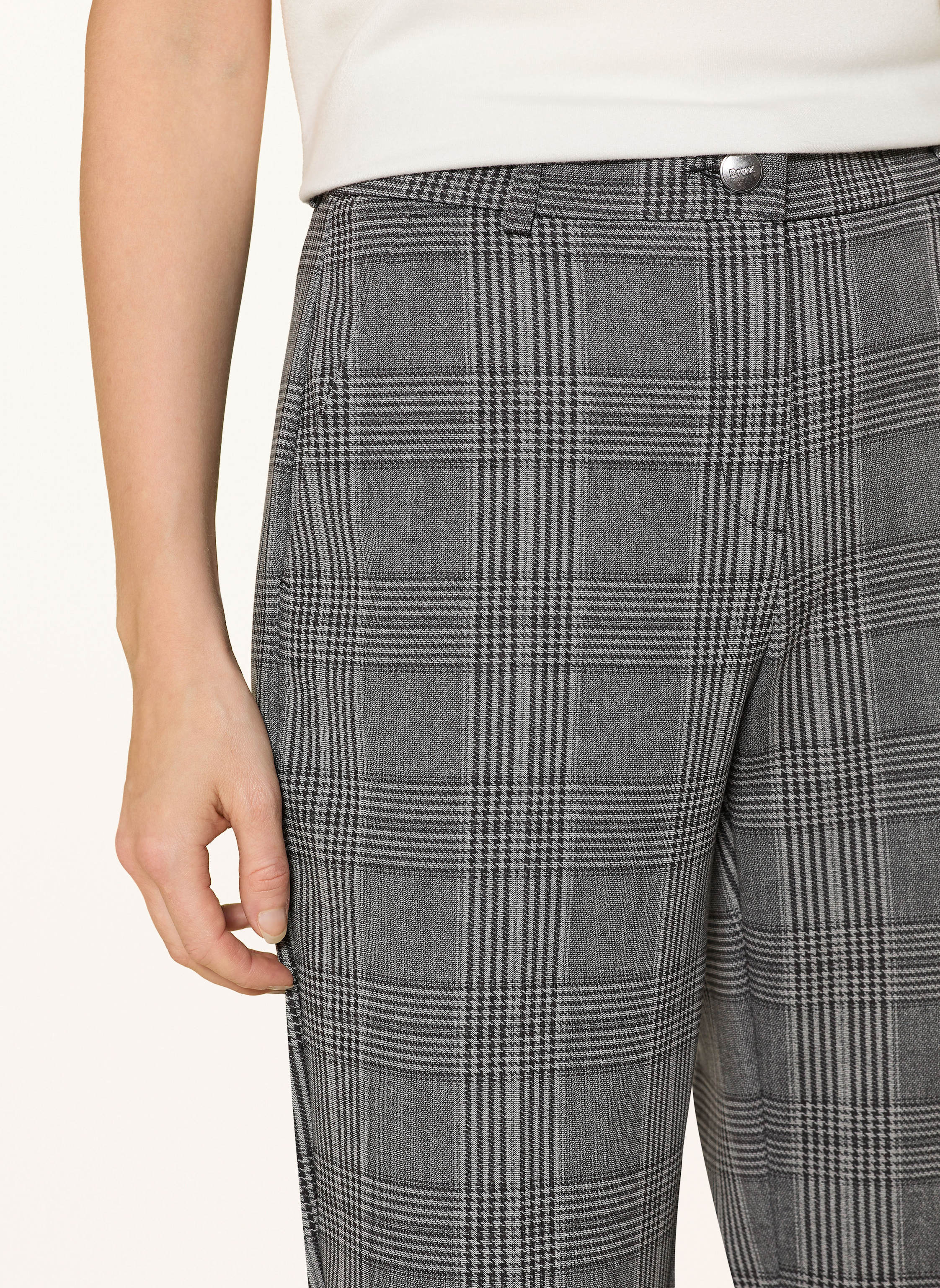 Thumbnail - Brax Jerseyhose Maine grau