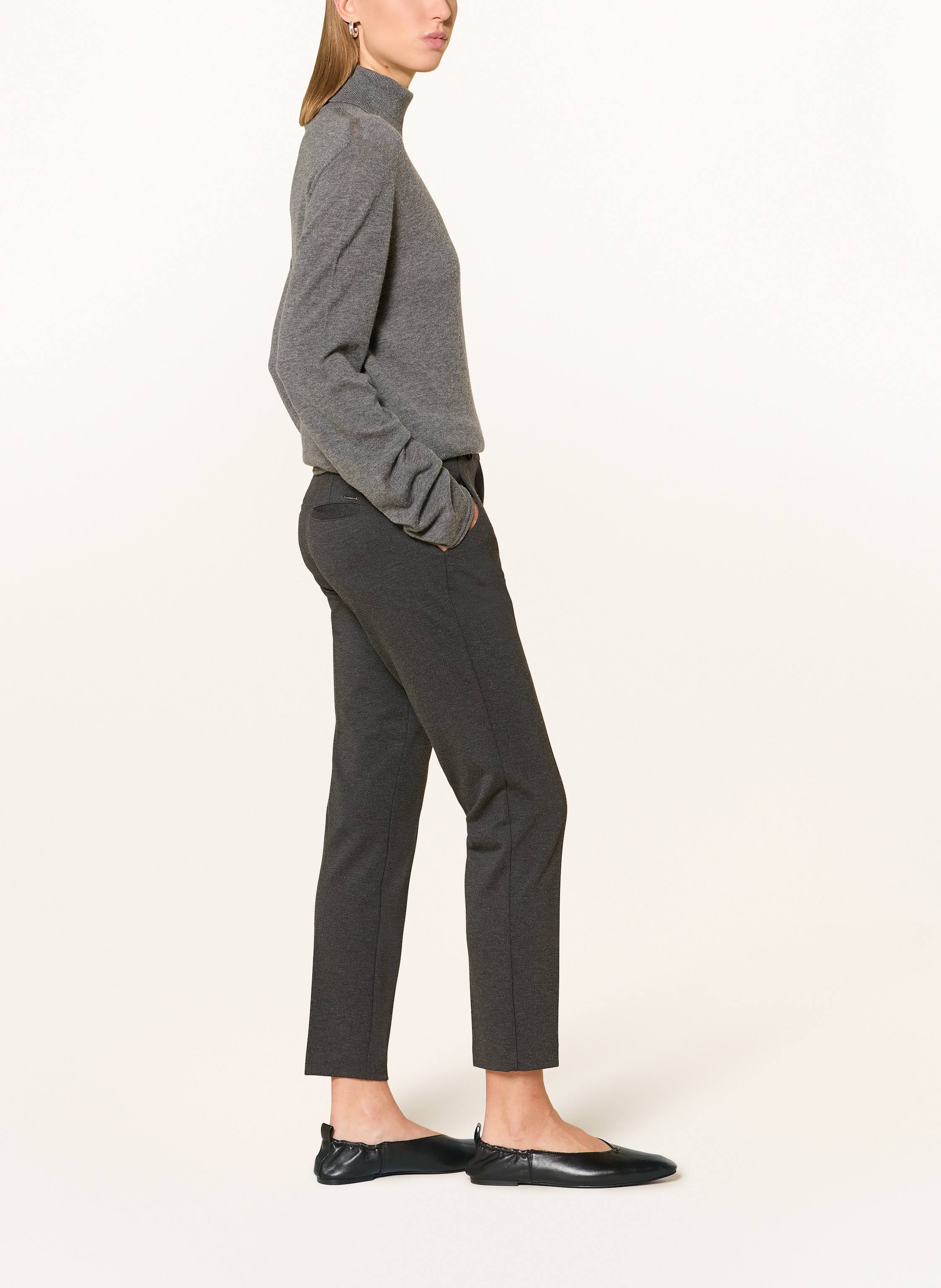 Thumbnail - Brax Jersey-Chino Maron grau