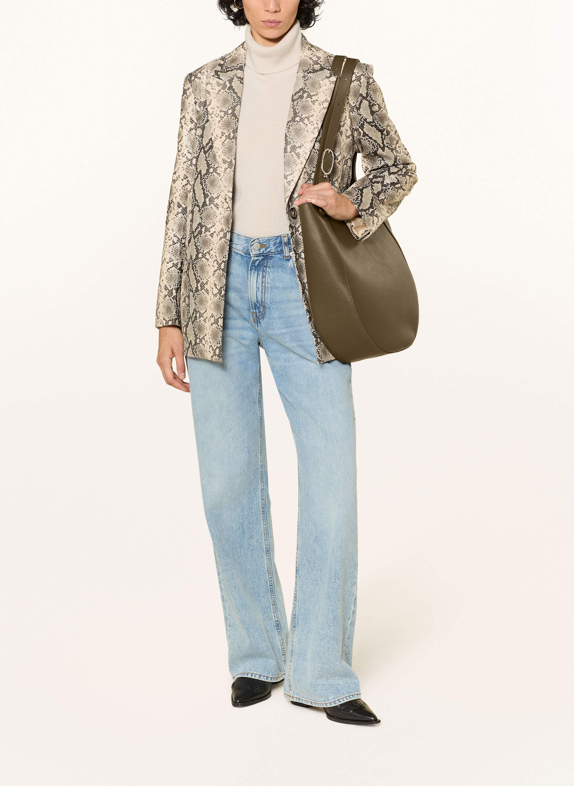 Thumbnail - Longchamp Beuteltasche Le Foulonné Xl gruen