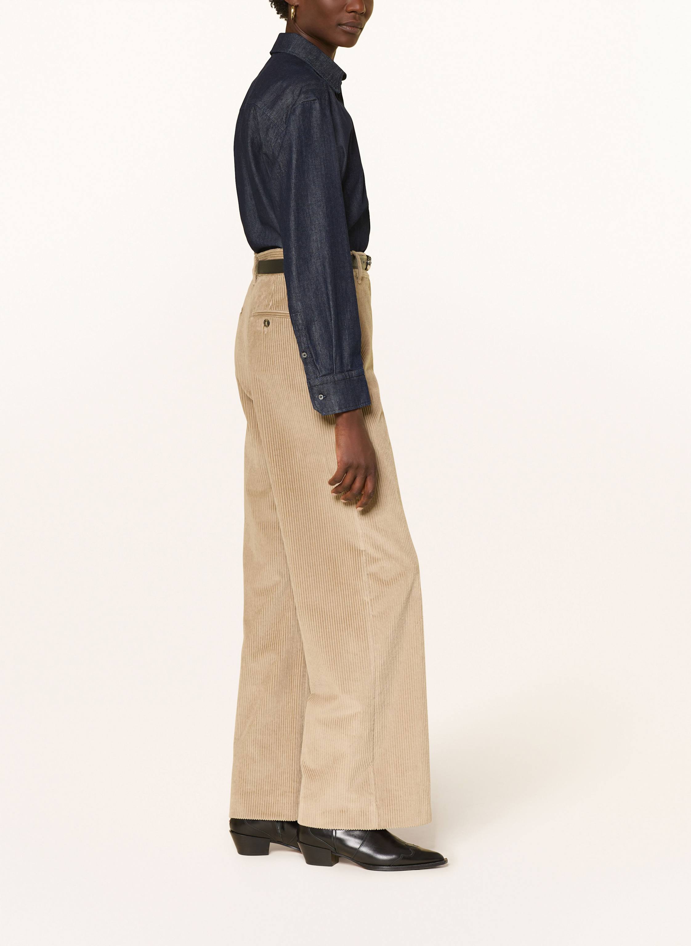 Thumbnail - Weekend Max Mara Cordhose Tania beige