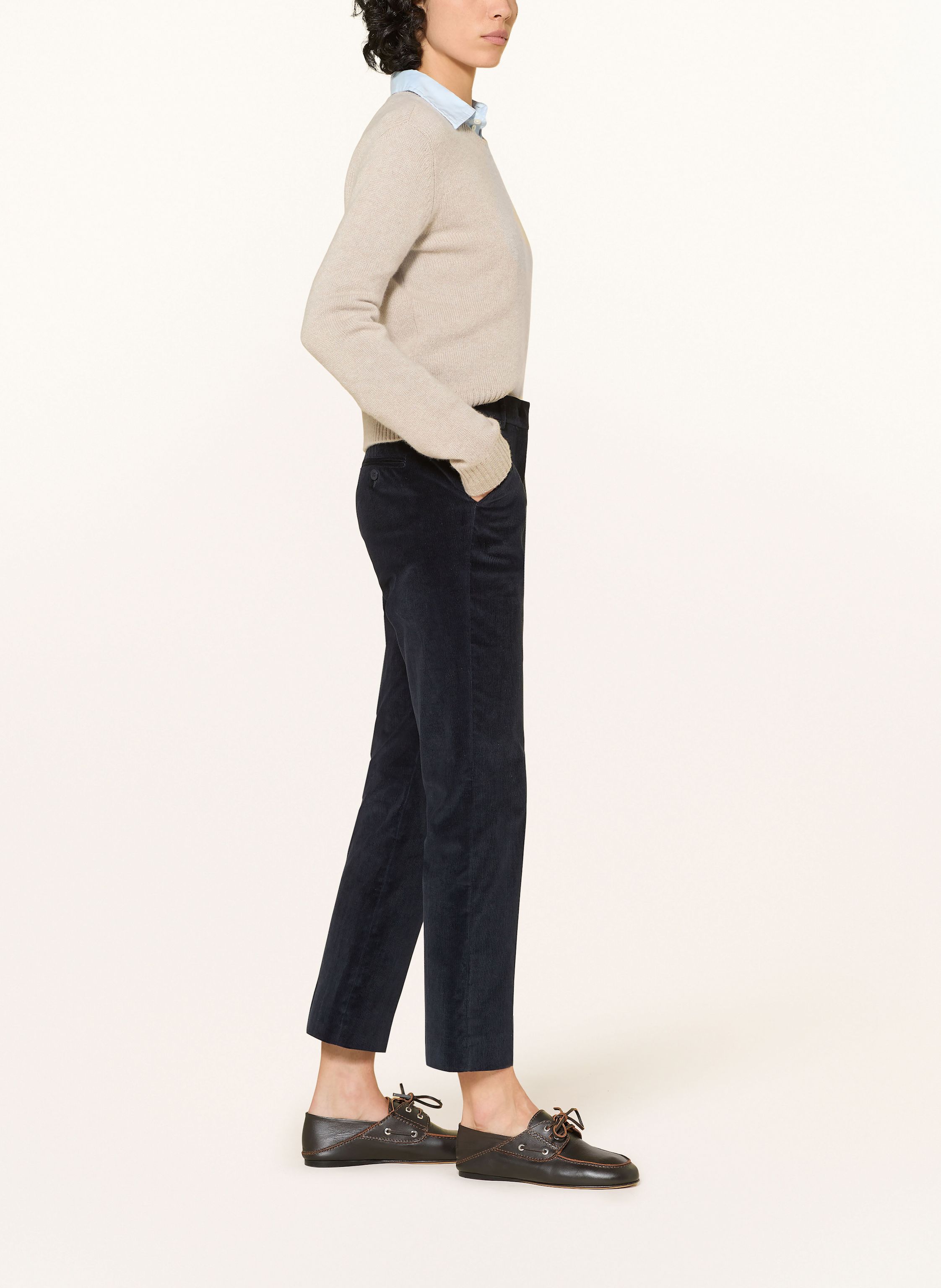 Thumbnail - Weekend Max Mara 7/8-Hose Marruca Aus Cord blau