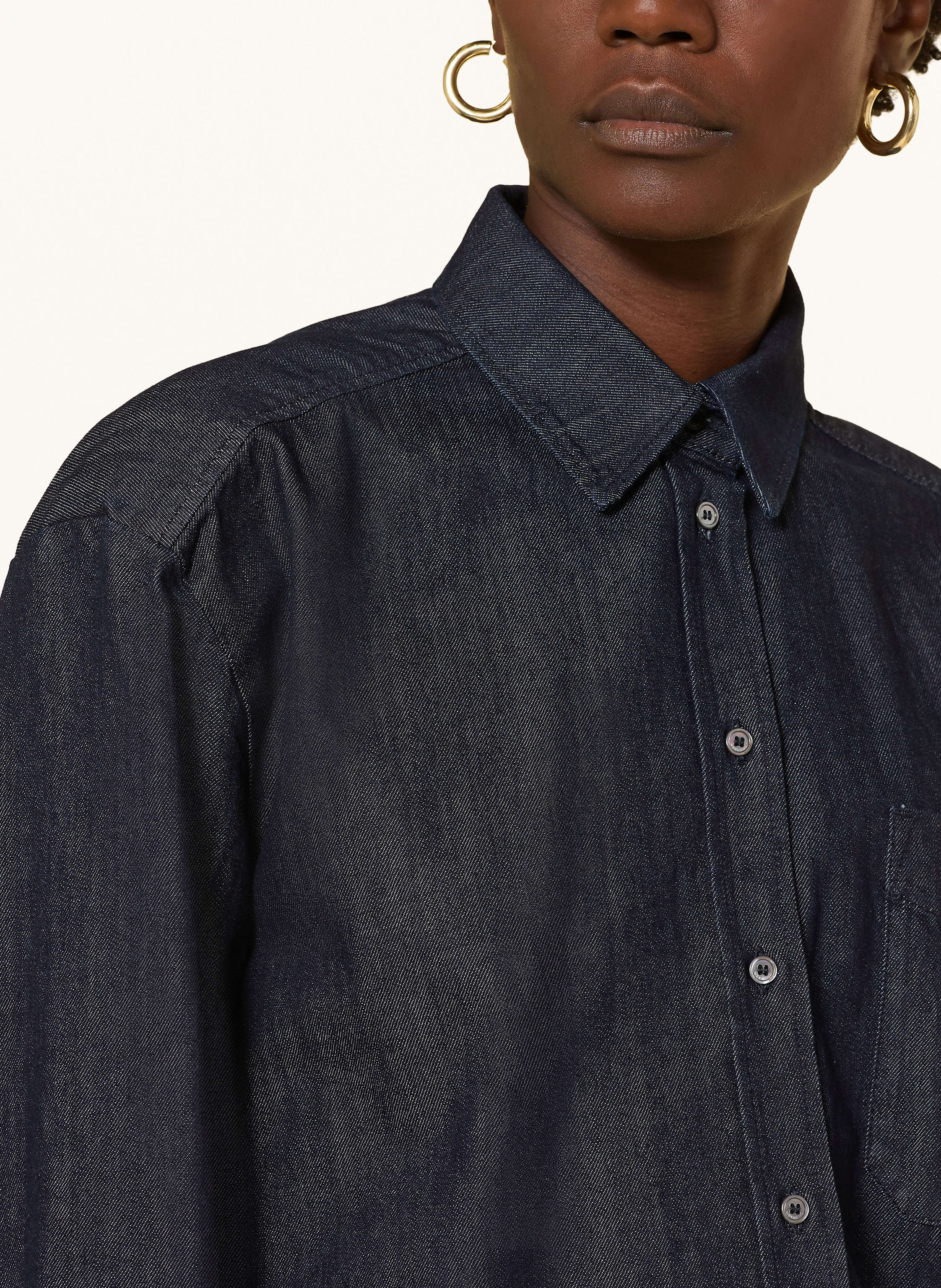 Thumbnail - Weekend Max Mara Jeansbluse Obbia blau