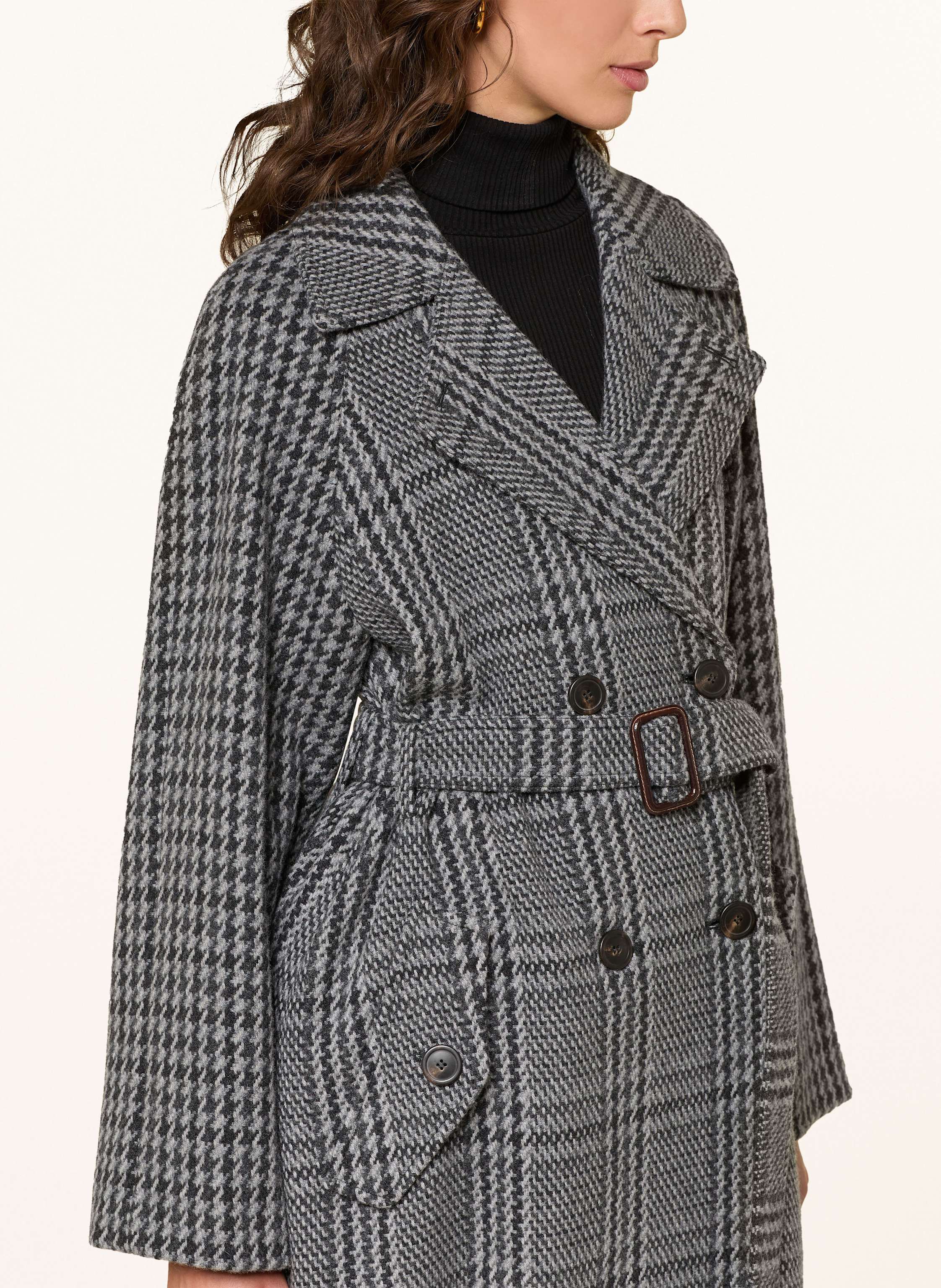 Thumbnail - Weekend Max Mara Wollmantel Carpi grau