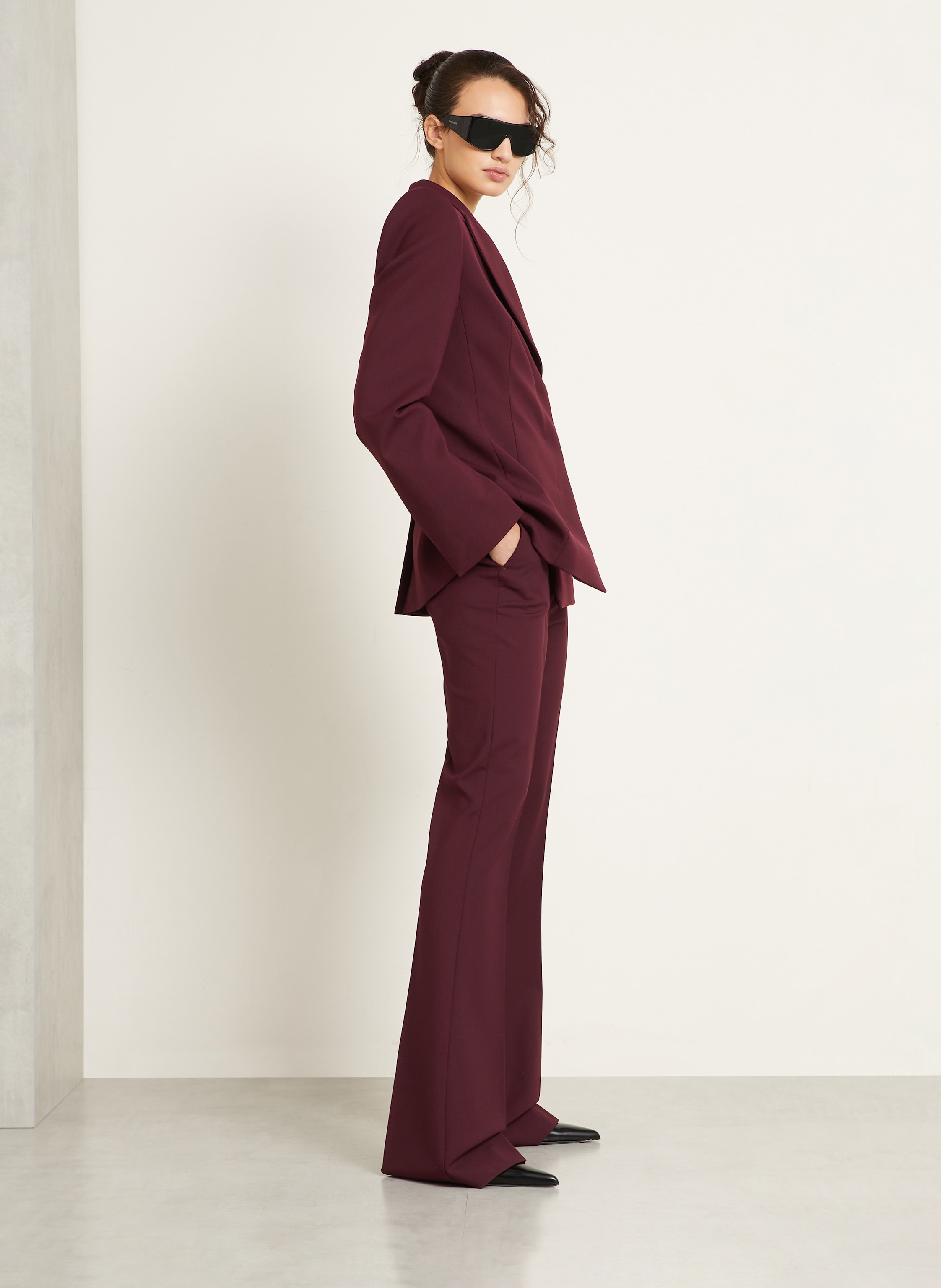 Thumbnail - Sportmax Marlenehose Febe rot