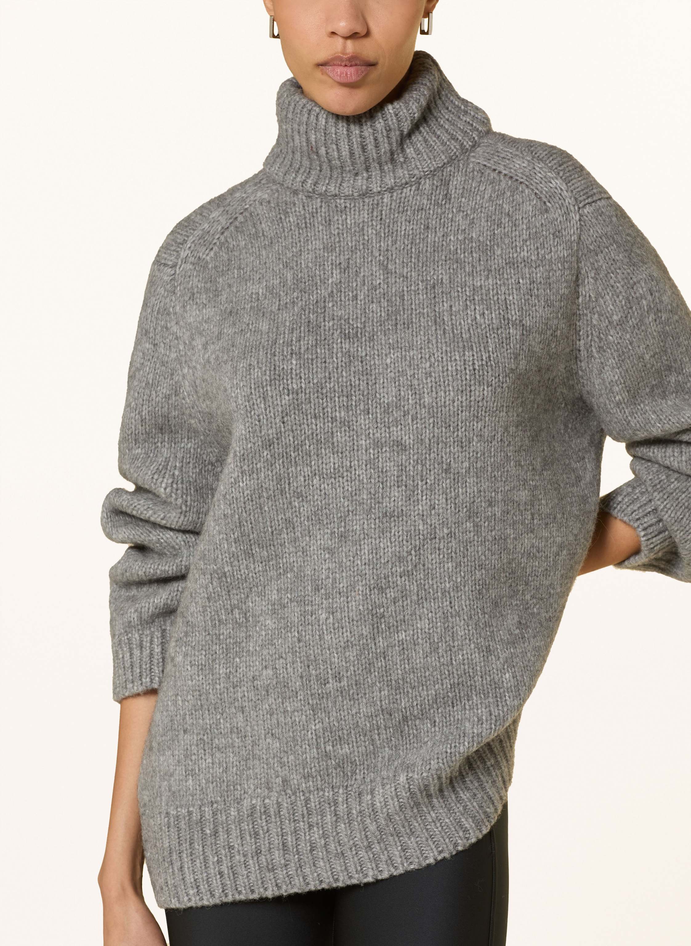 Thumbnail - Dorothee Schumacher Pullover Chic Merino Aus Merinowolle grau