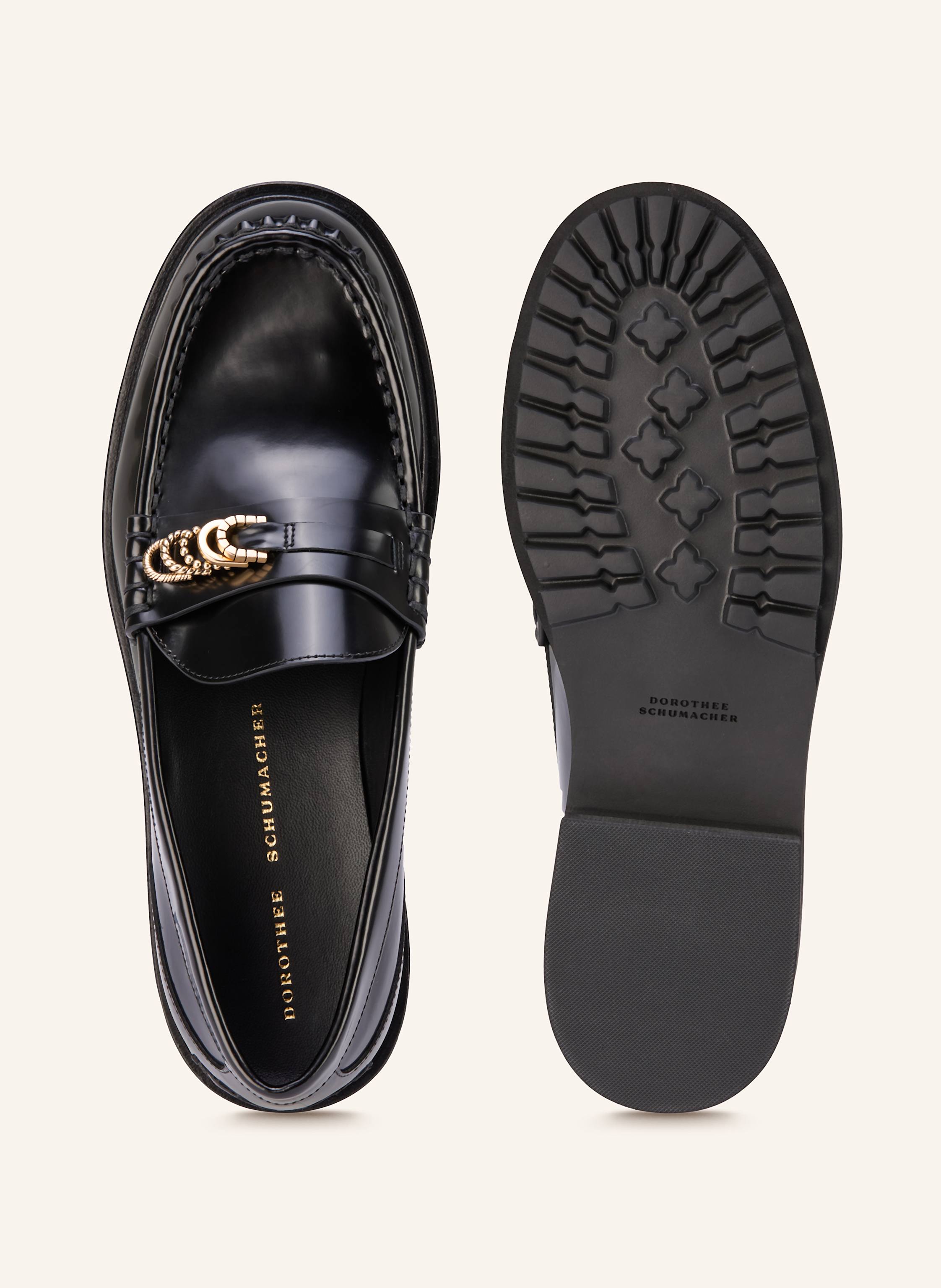 Thumbnail - Dorothee Schumacher Loafer Subtle Shine schwarz