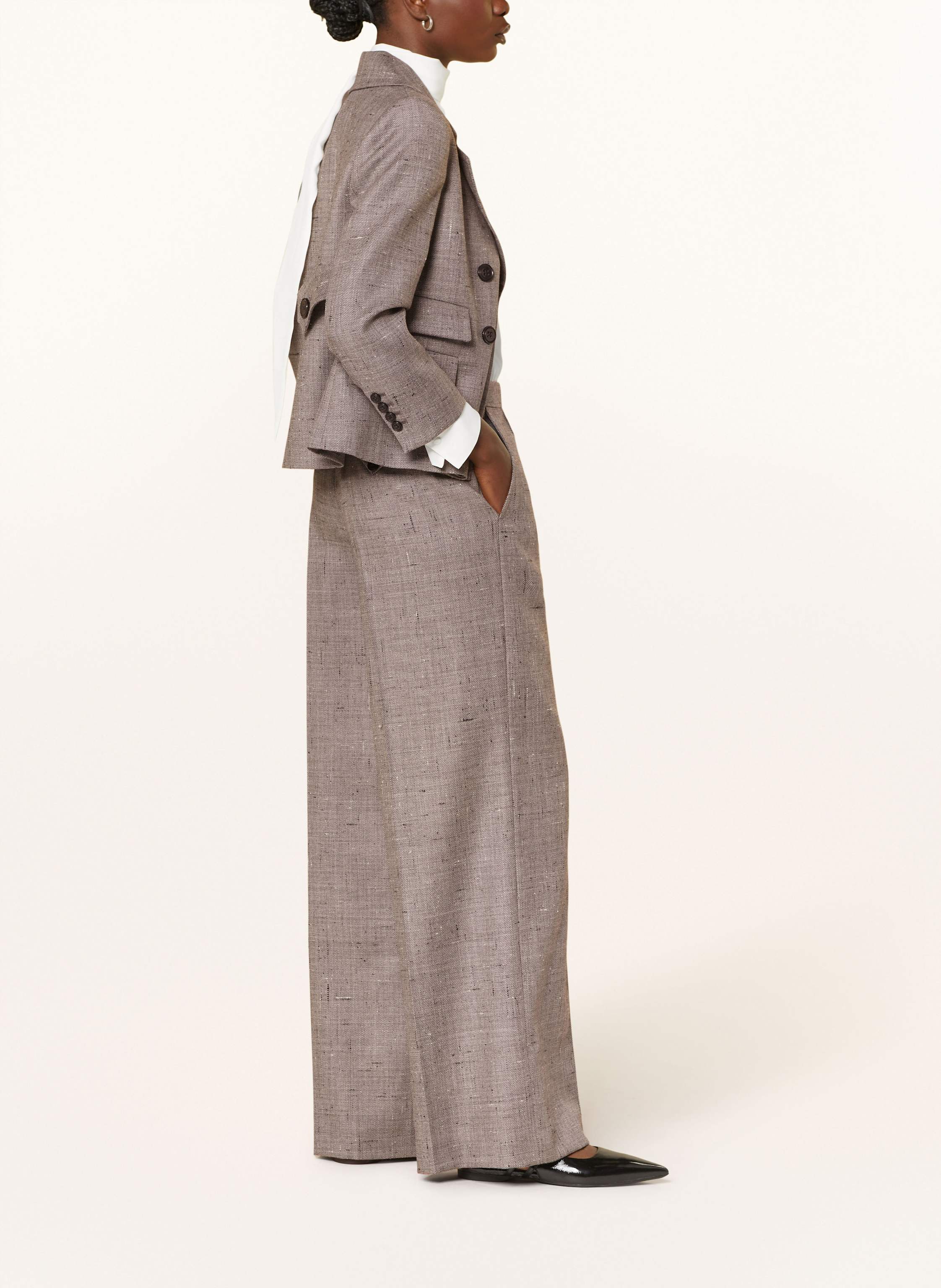 Thumbnail - Dorothee Schumacher Marlenehose Casual Attraction braun