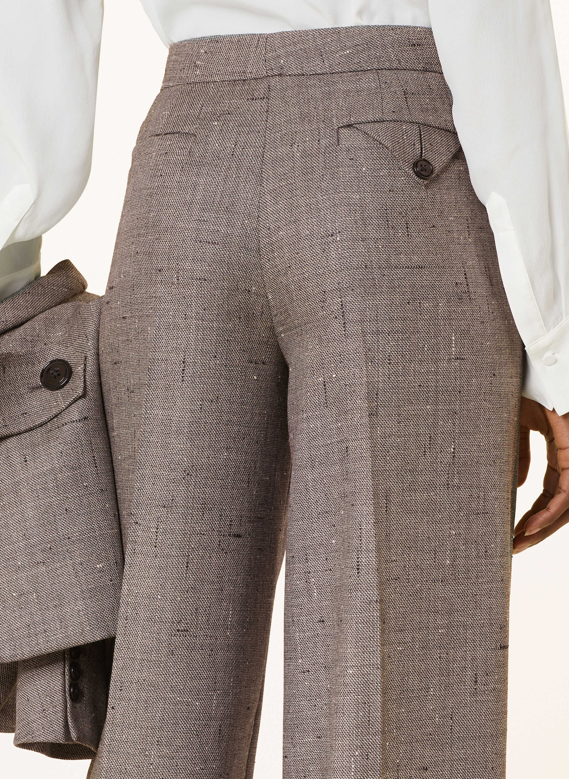 Thumbnail - Dorothee Schumacher Marlenehose Casual Attraction braun