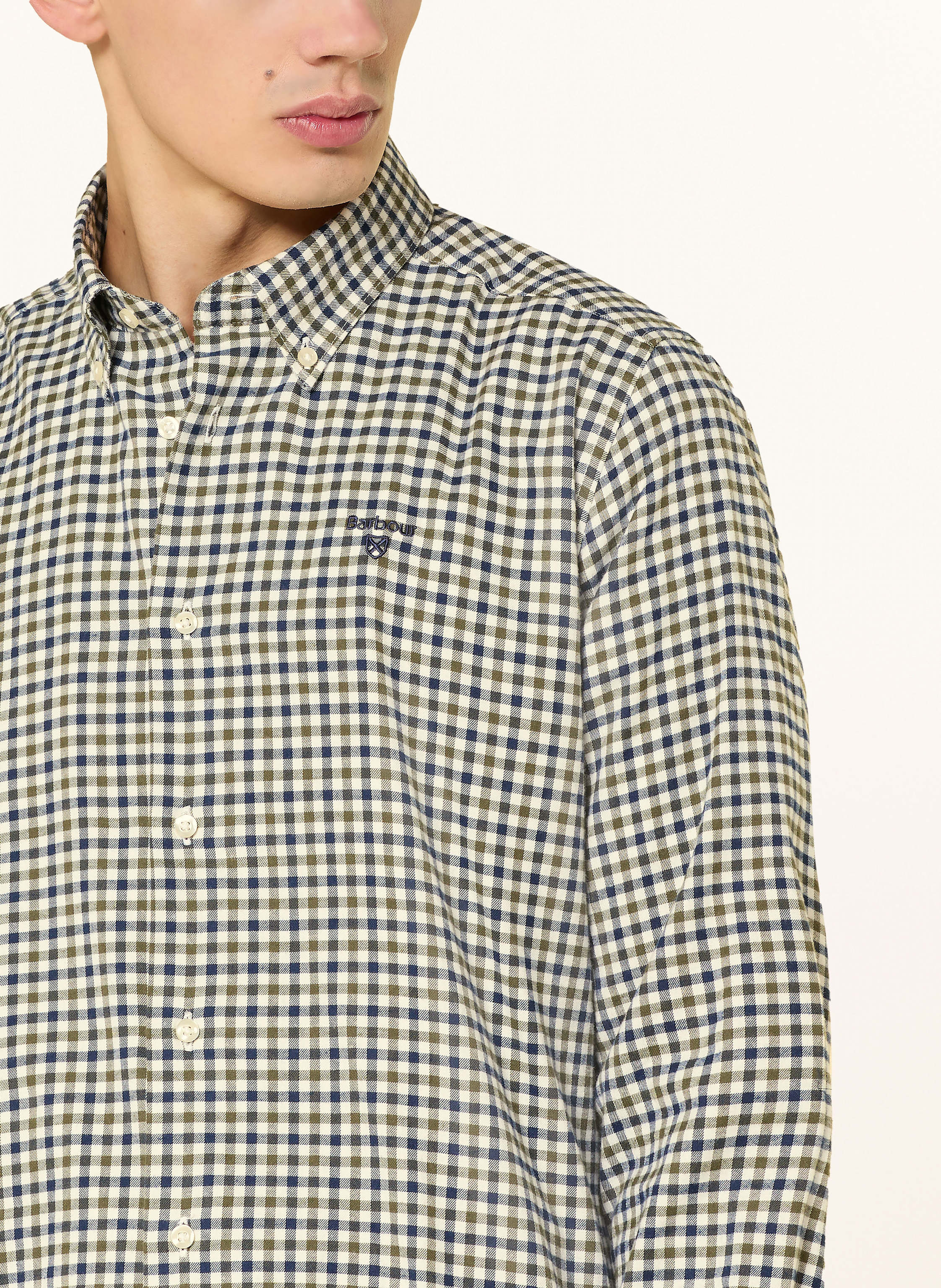 Thumbnail - Barbour Hemd Tailored Fit gruen