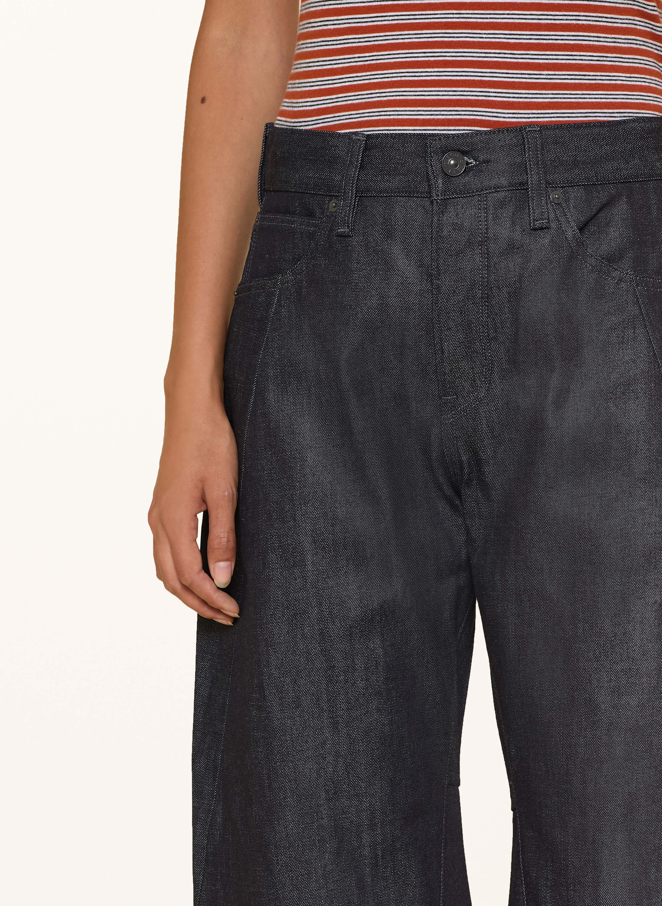 Thumbnail - G-Star Wide Leg Jeans Contor 3d blau