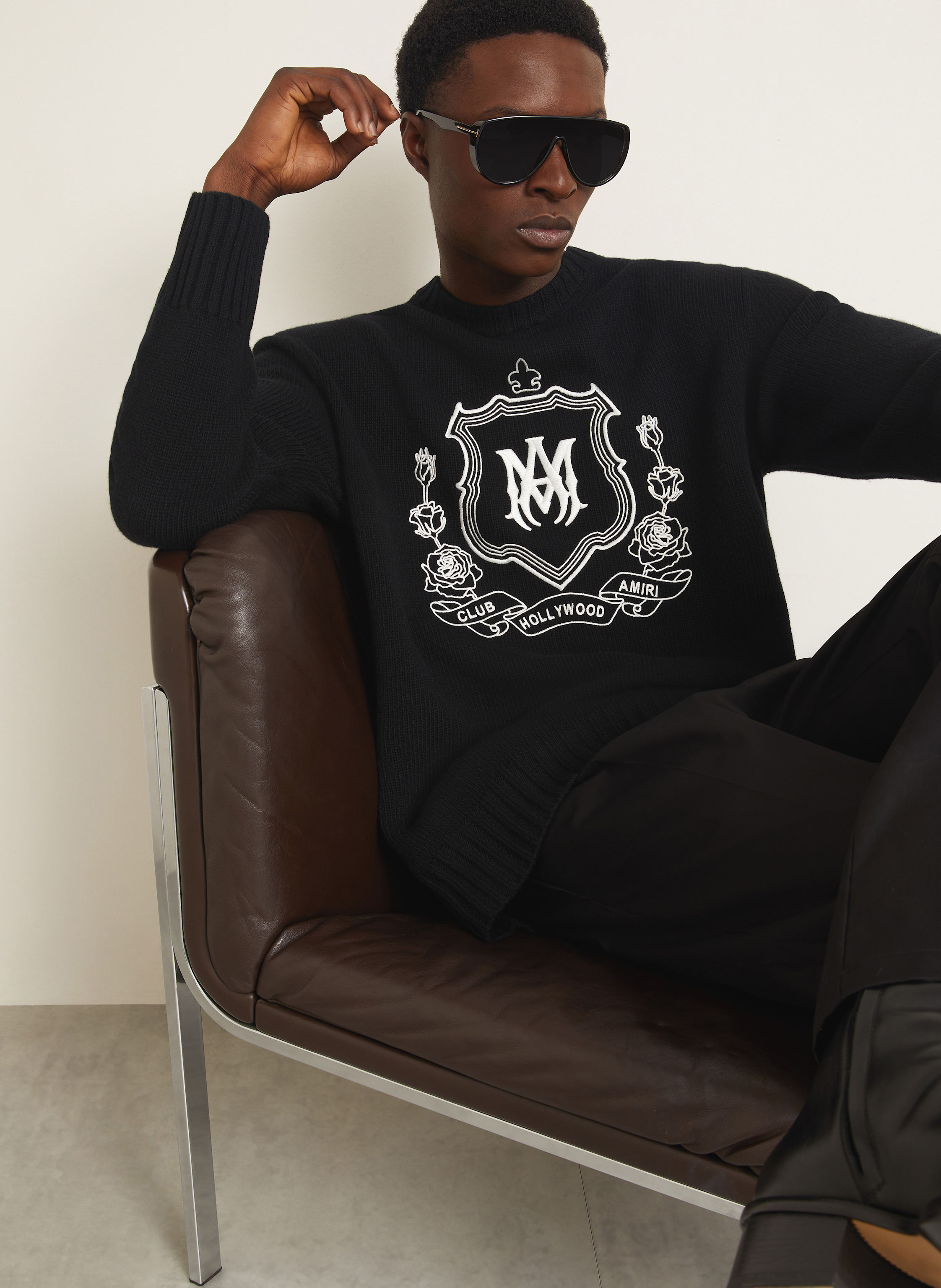 Thumbnail - Amiri Pullover schwarz