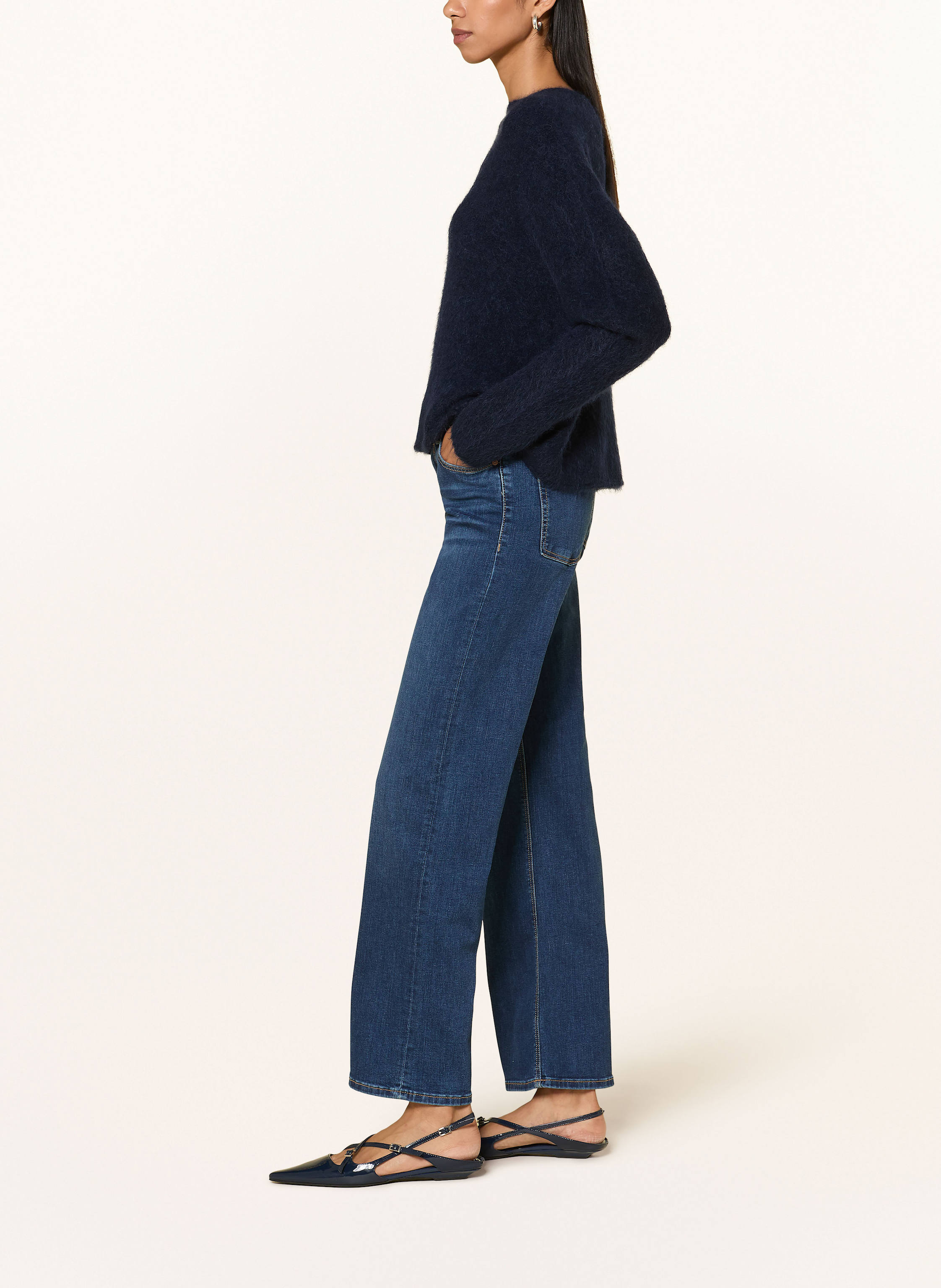 Thumbnail - Mavi Straight Leg Jeans Ibiza blau