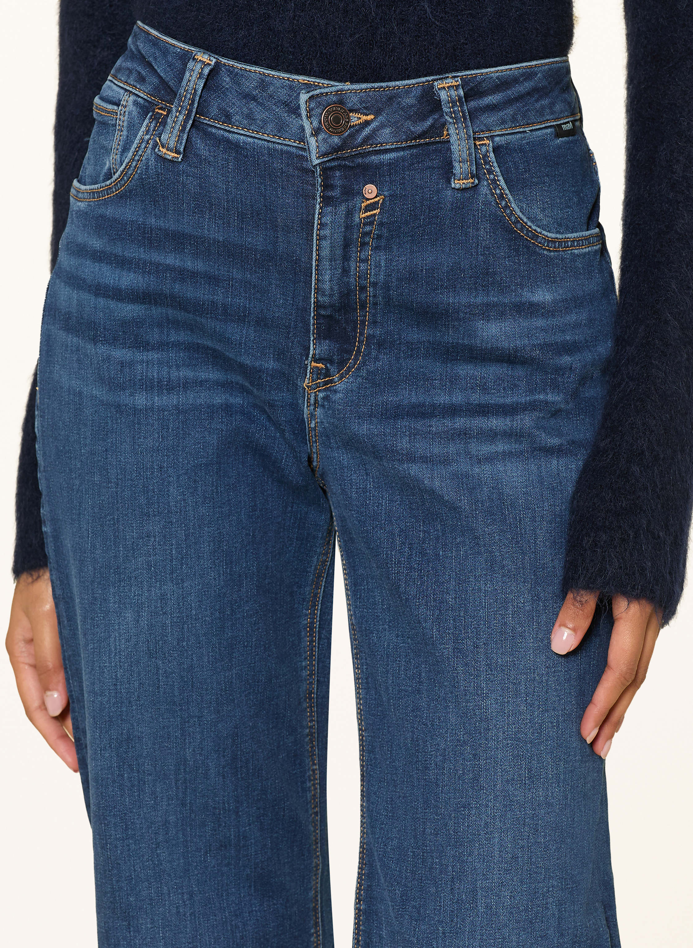 Thumbnail - Mavi Straight Leg Jeans Ibiza blau